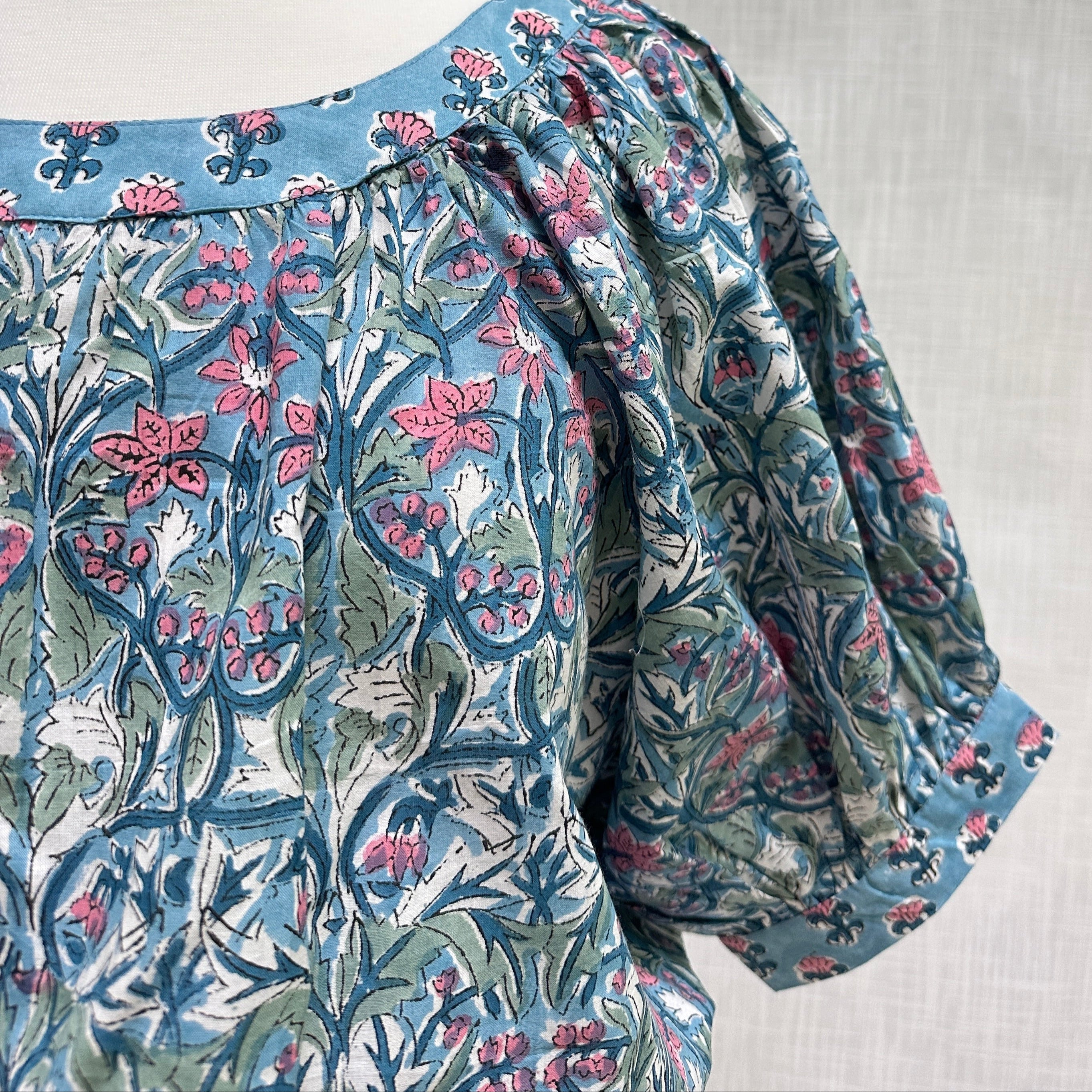 Solstice Blouse - Trellis