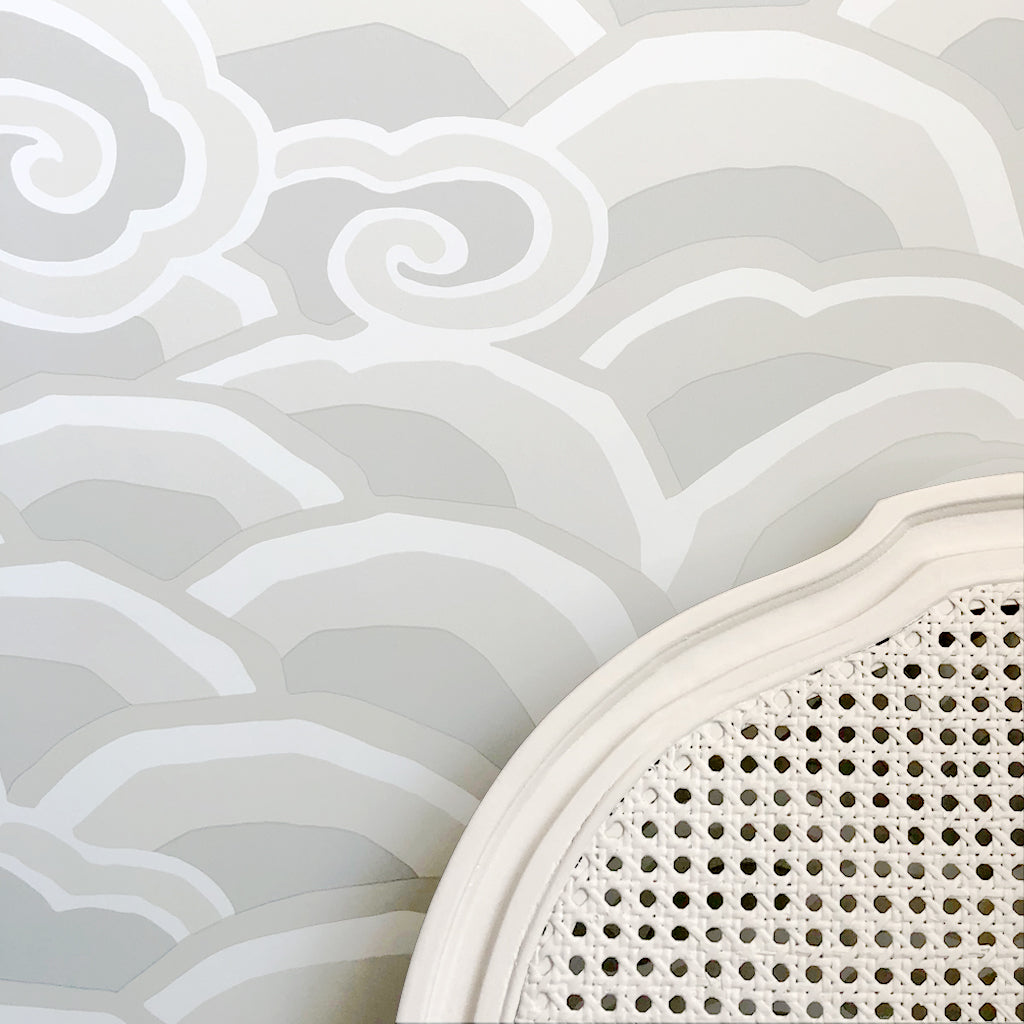 Decowave Platinum Wallpaper | Sarah Richardson Design