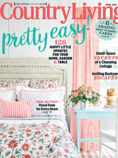 Magazine cover for Spring Color Combos article