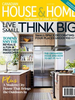 Canadian House and Home August 2018 Cover