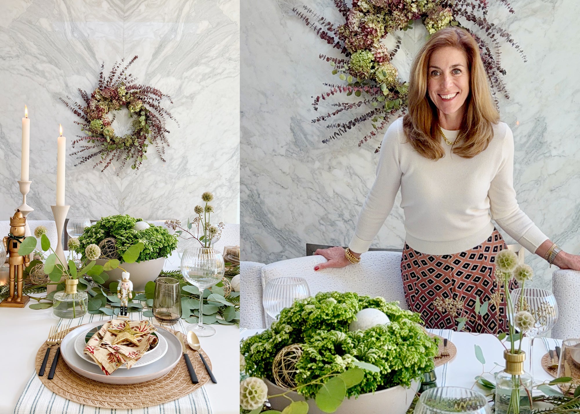 Sarah Richardson's Holiday Table with Canadian Tire