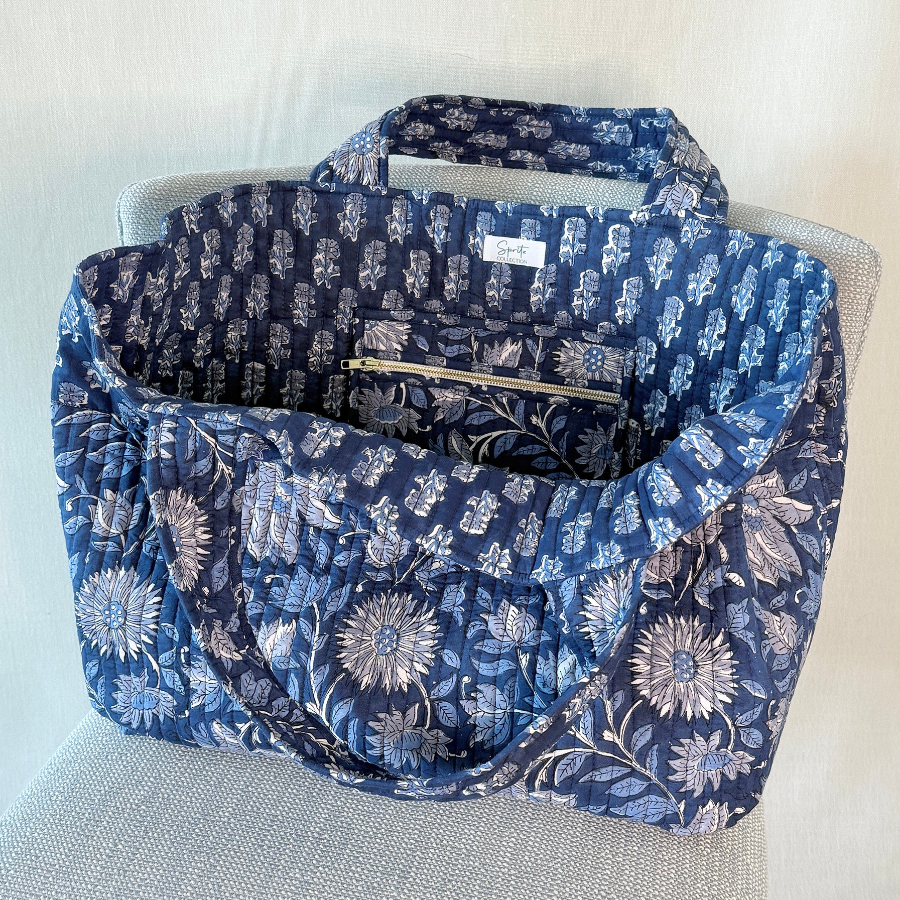 Everything Tote - Cornflower