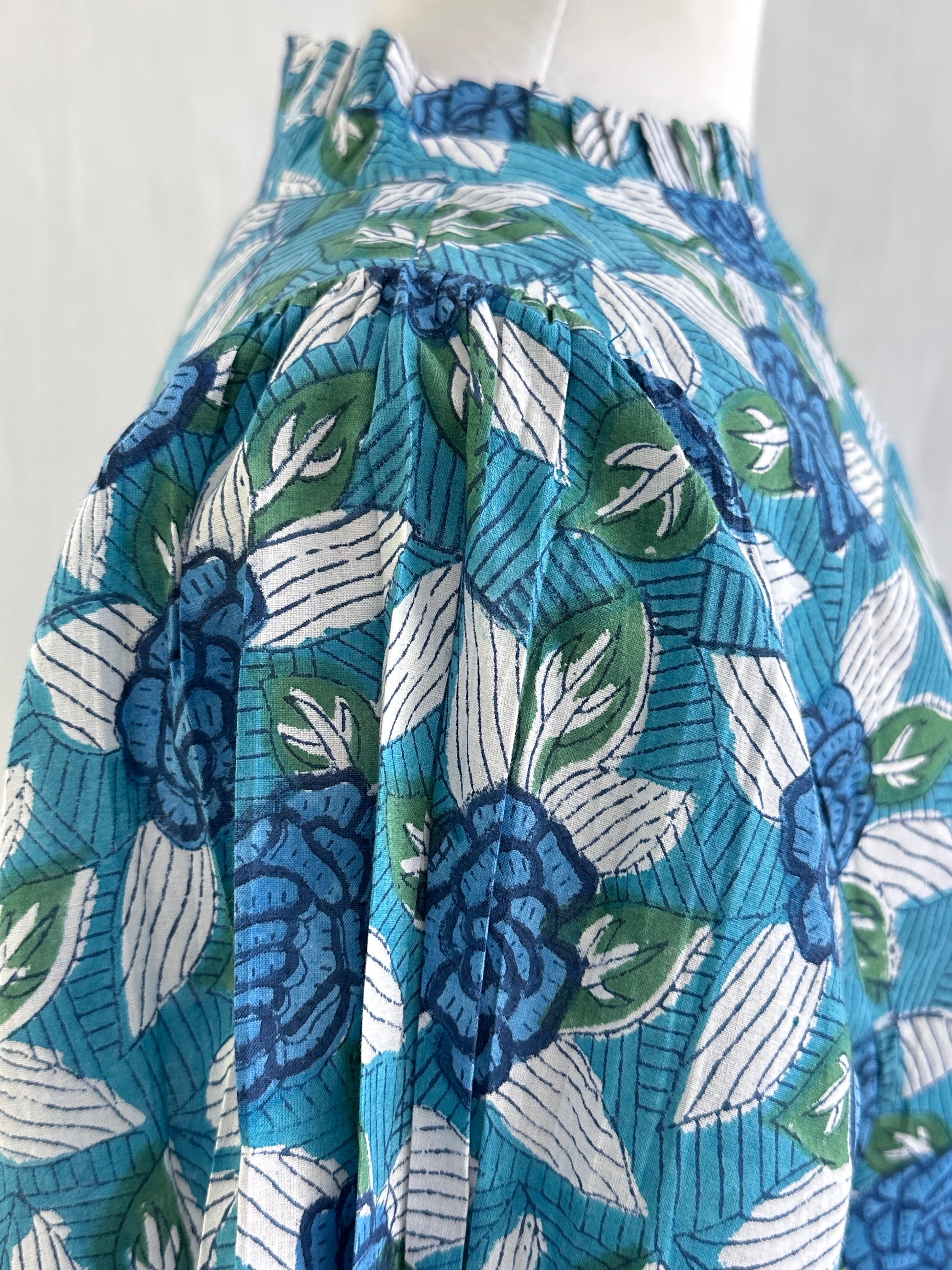 Explorer Blouse - Cyan