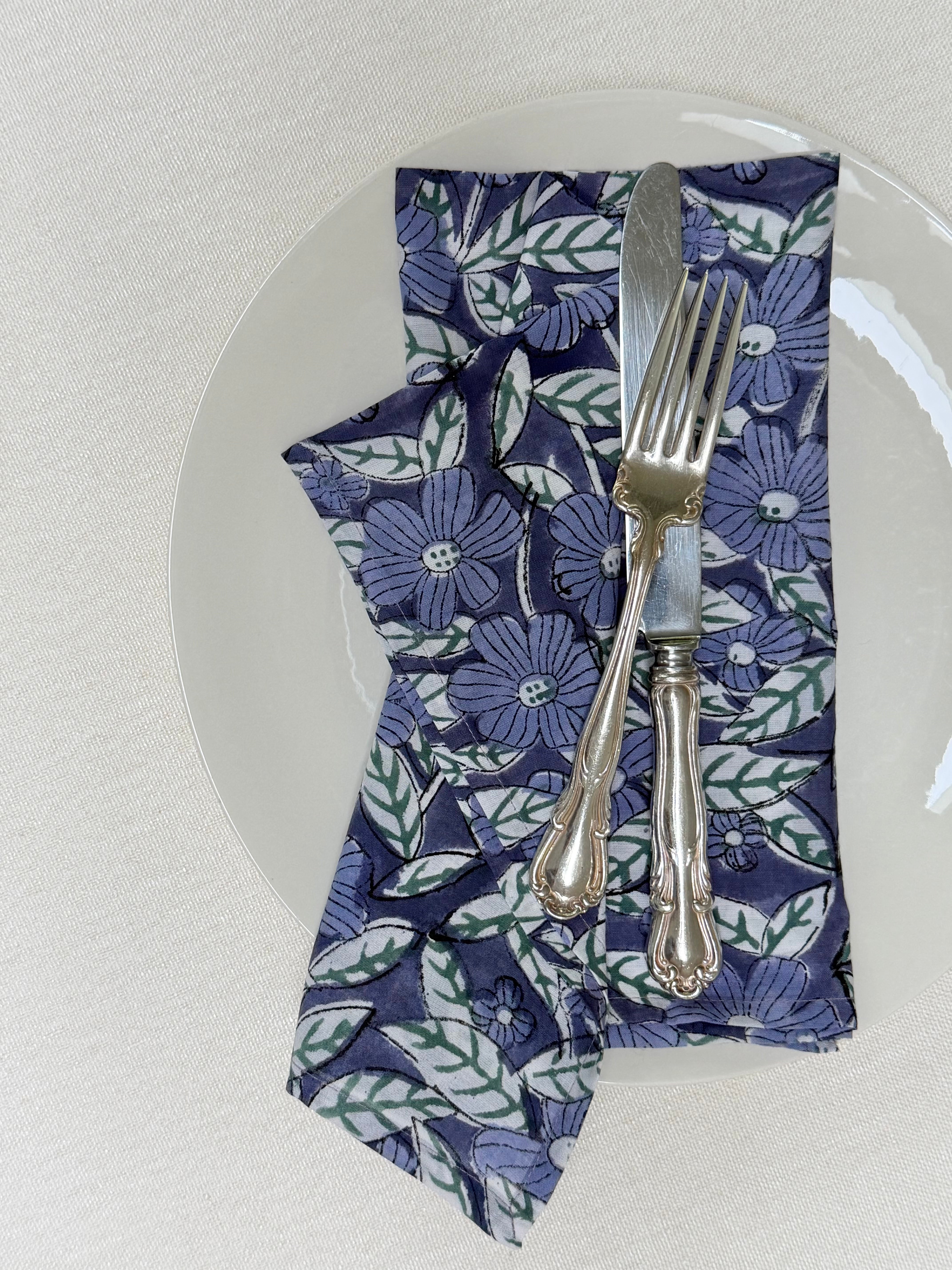 Violet Napkins, Set of 4