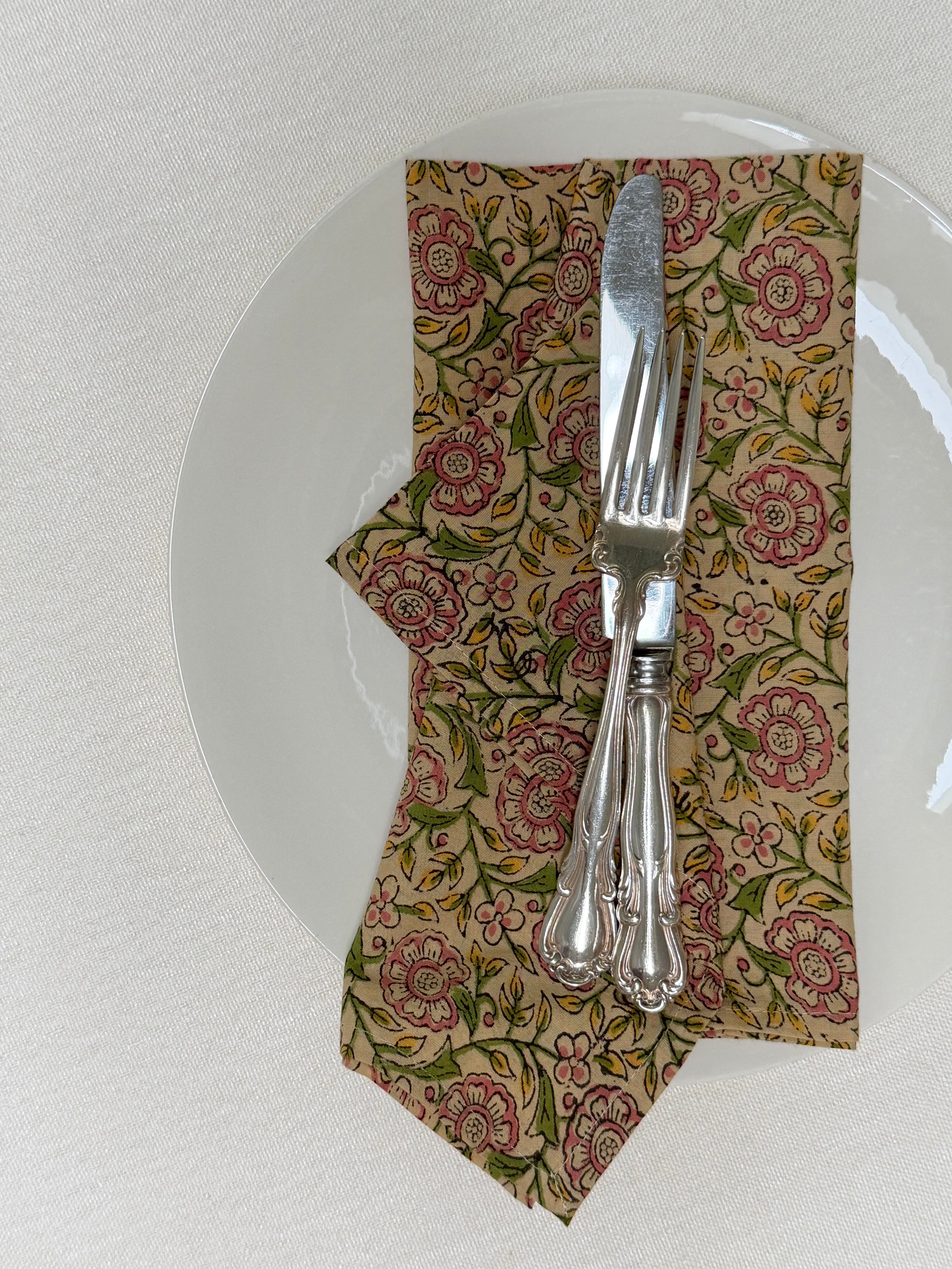 Rosette Napkins, Set of 4