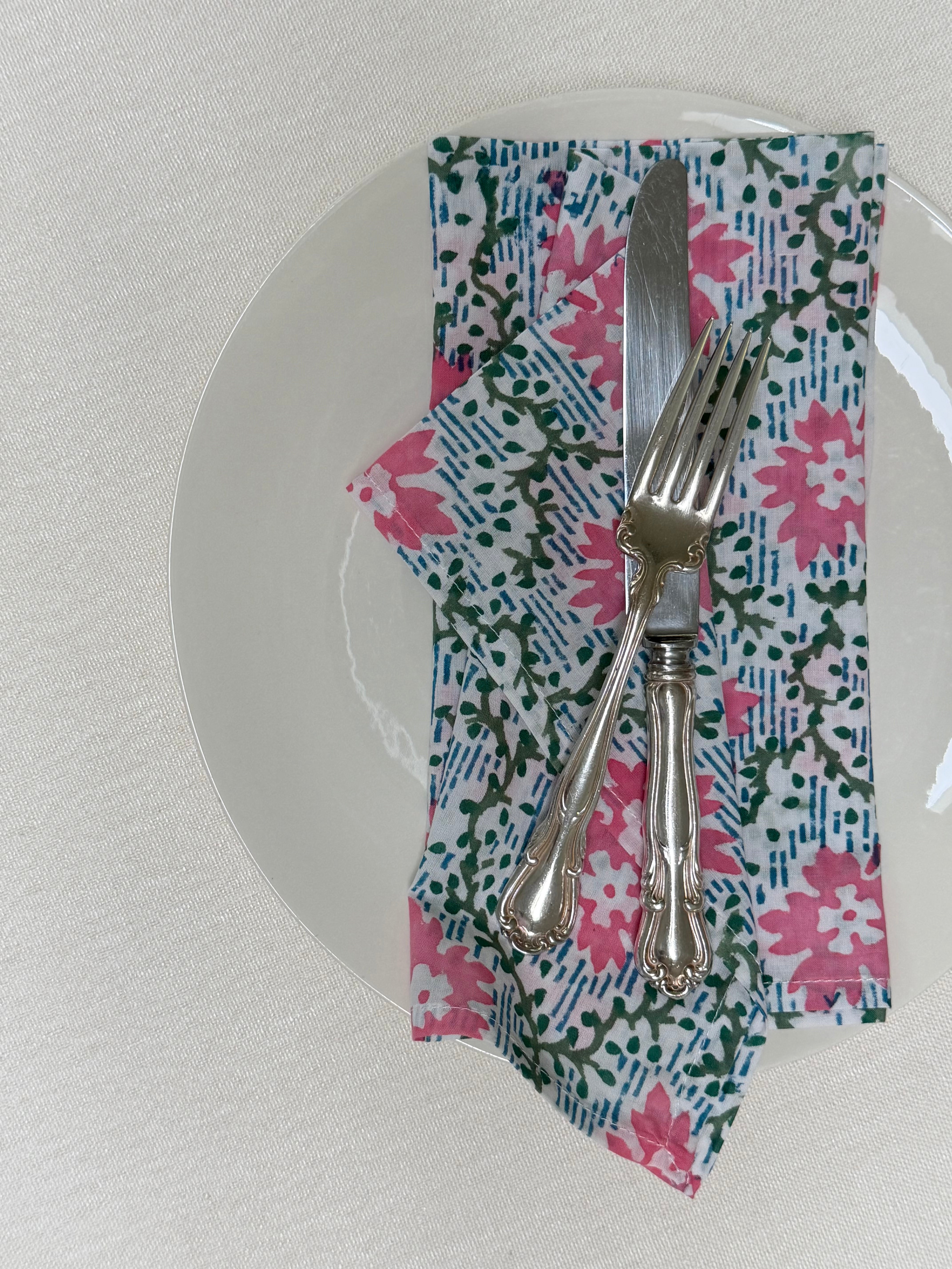 Palmetto Napkins, Set of 4