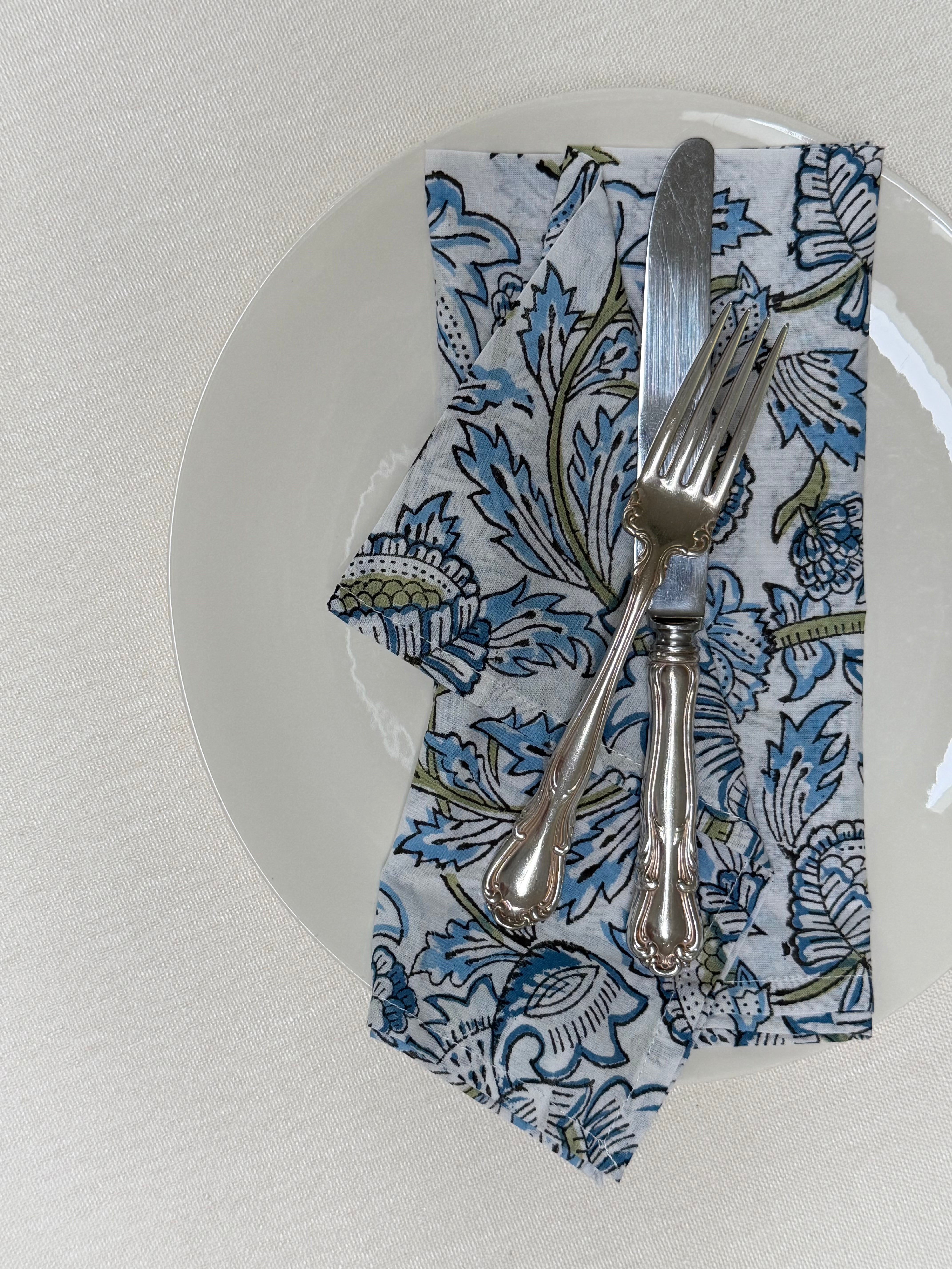 Fleur Napkins, Set of 4