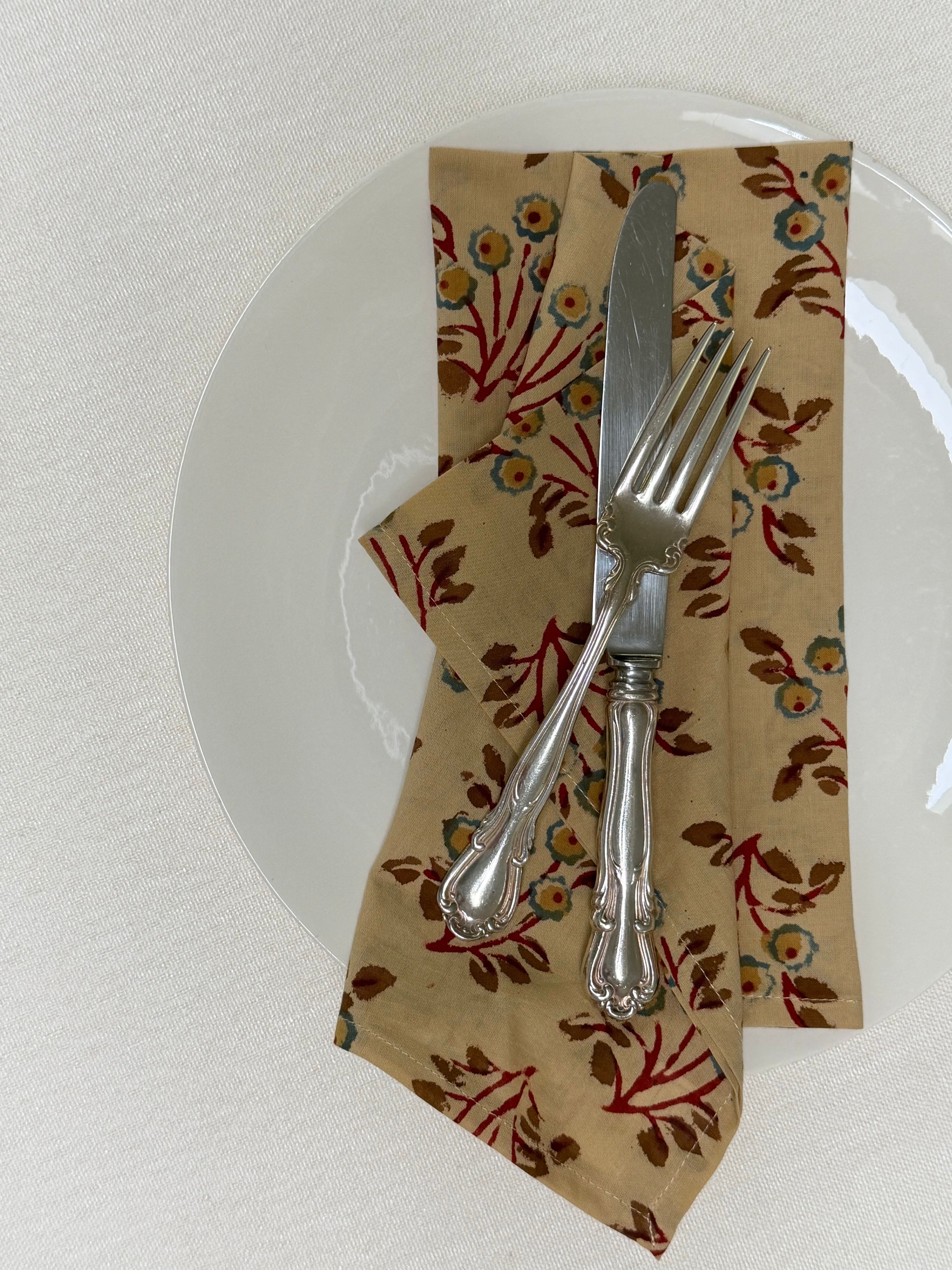 Autumn Napkins, Set of 4