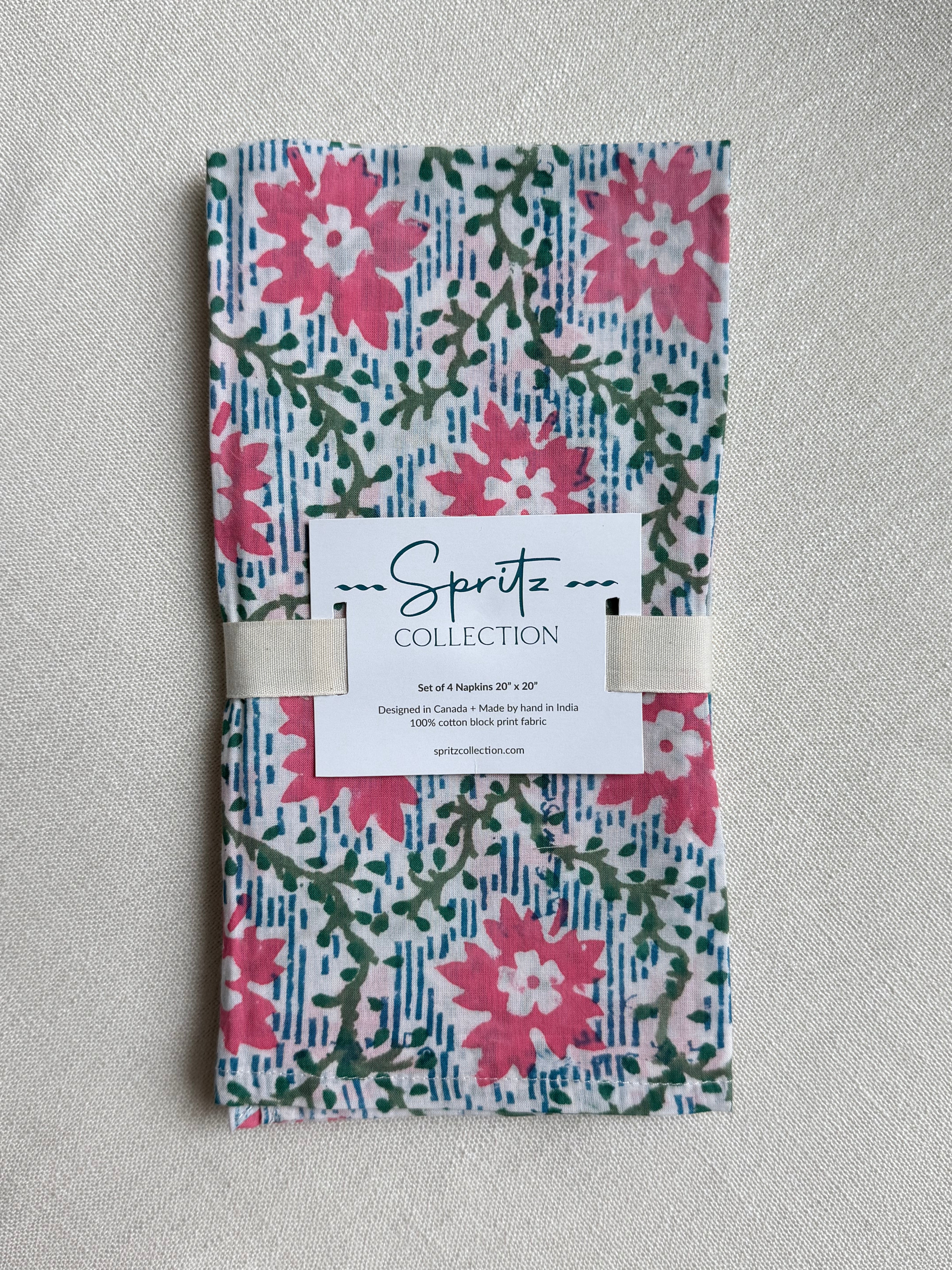 Palmetto Napkins, Set of 4