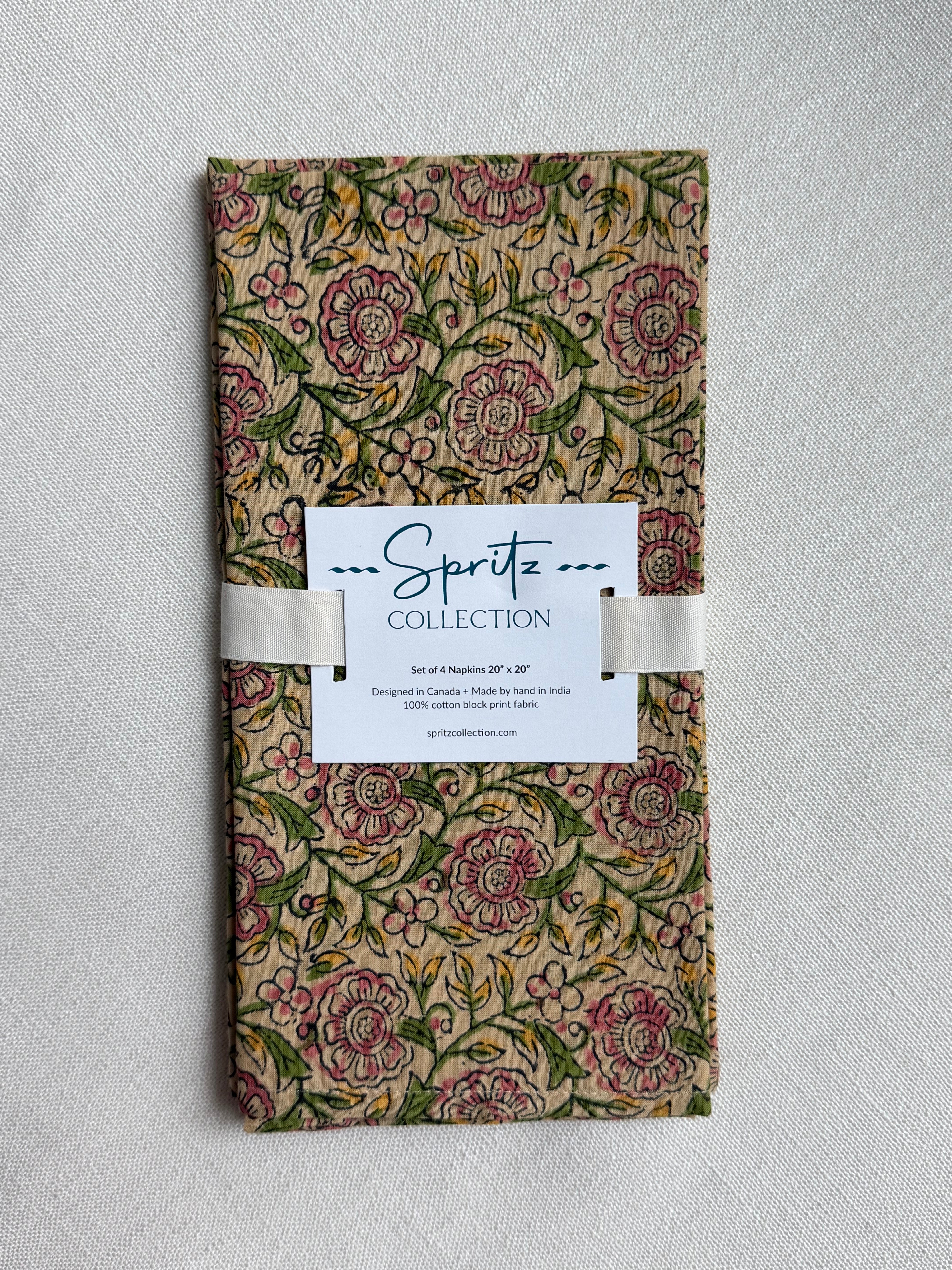 Rosette Napkins, Set of 4