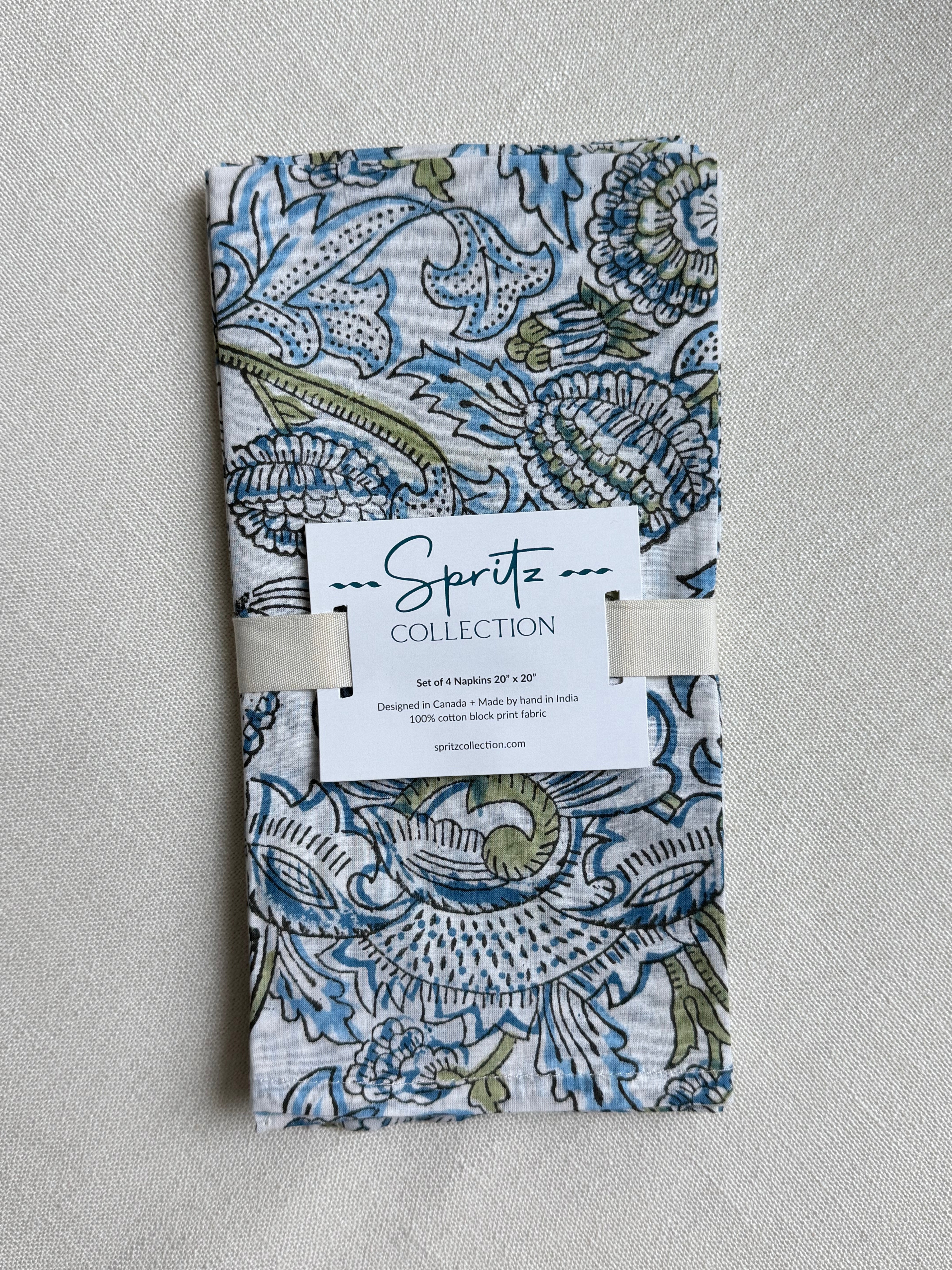 Fleur Napkins, Set of 4