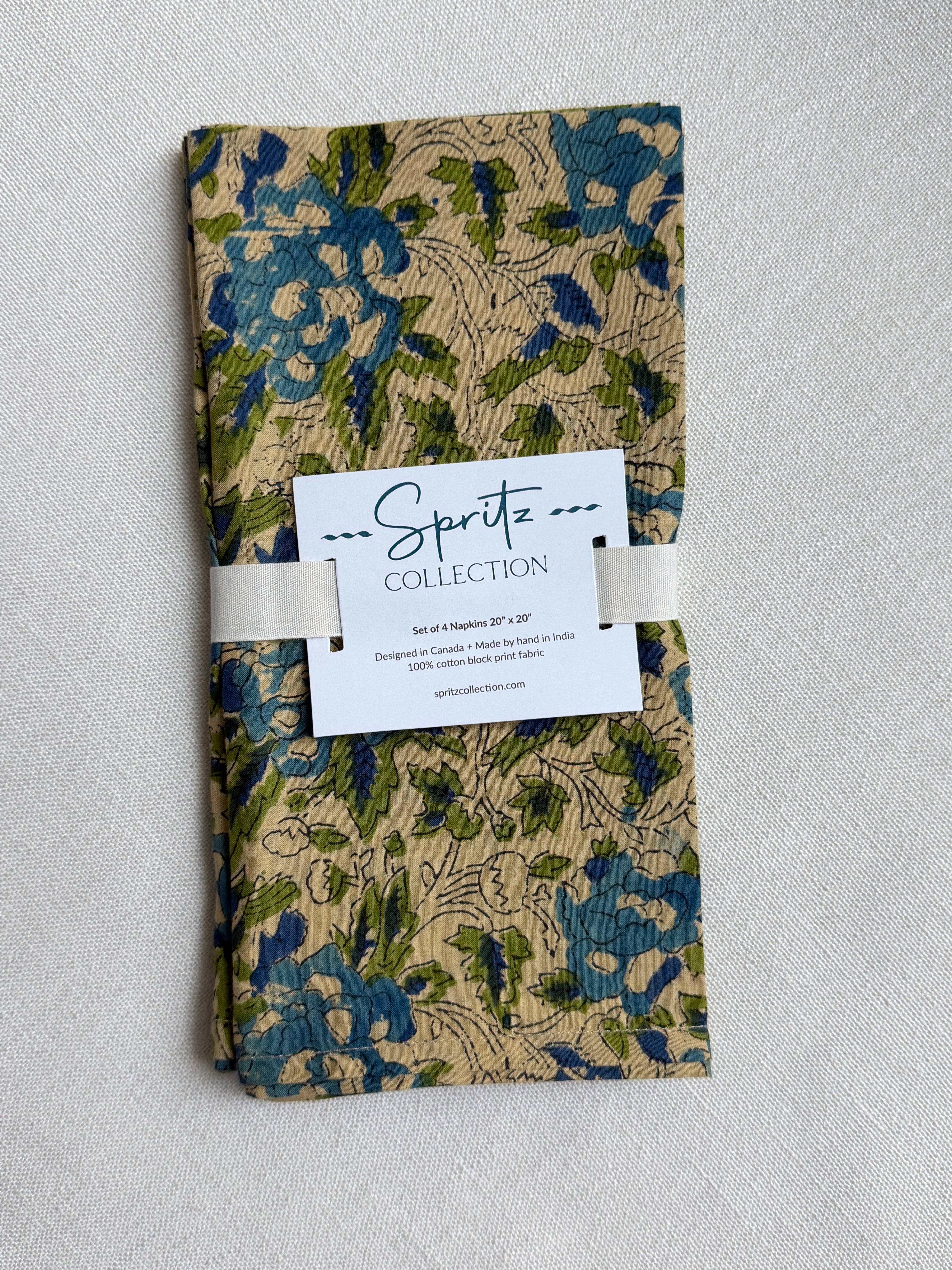 Flora Napkins, Set of 4