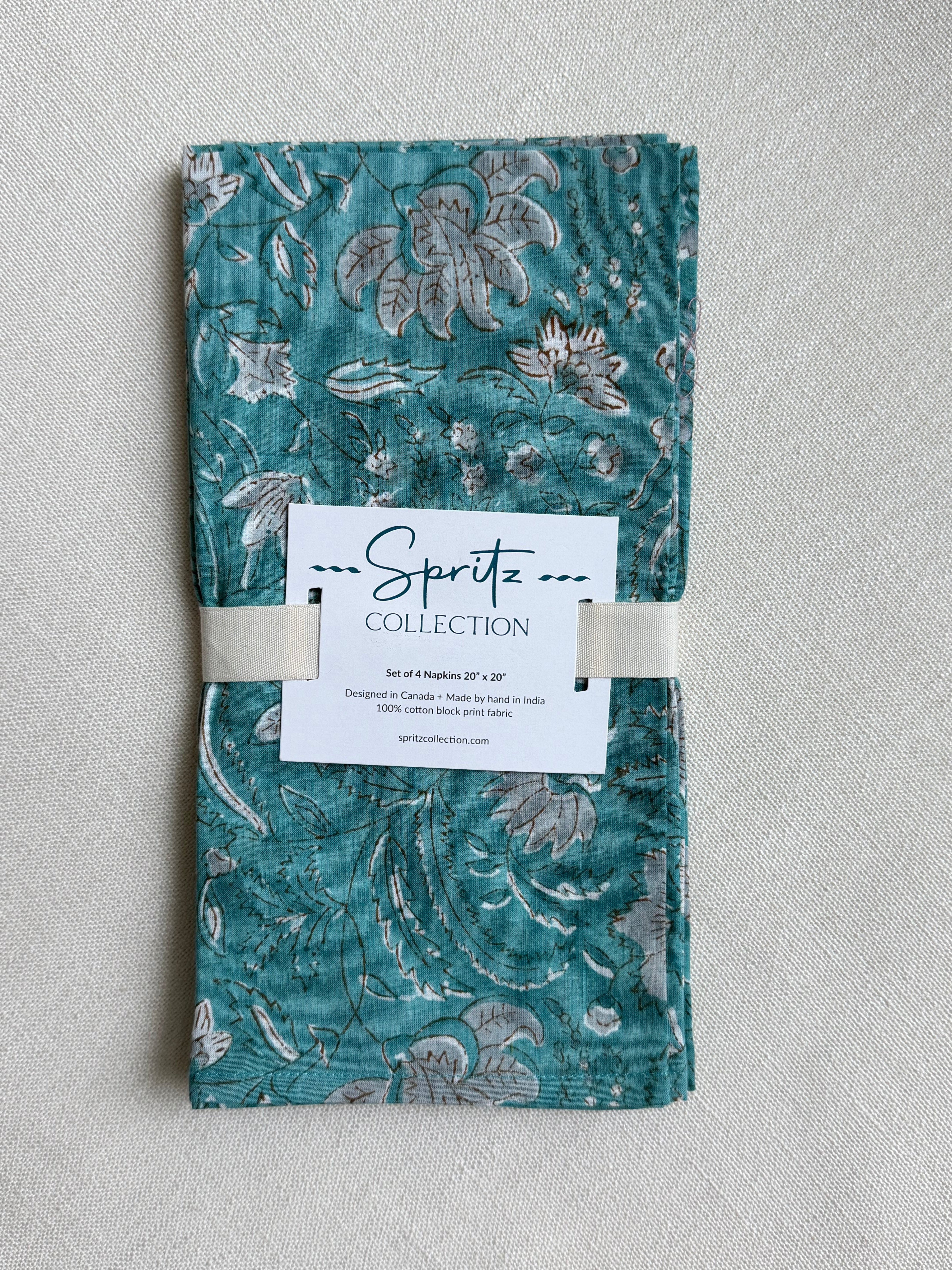 Glacier Napkins, Set of 4