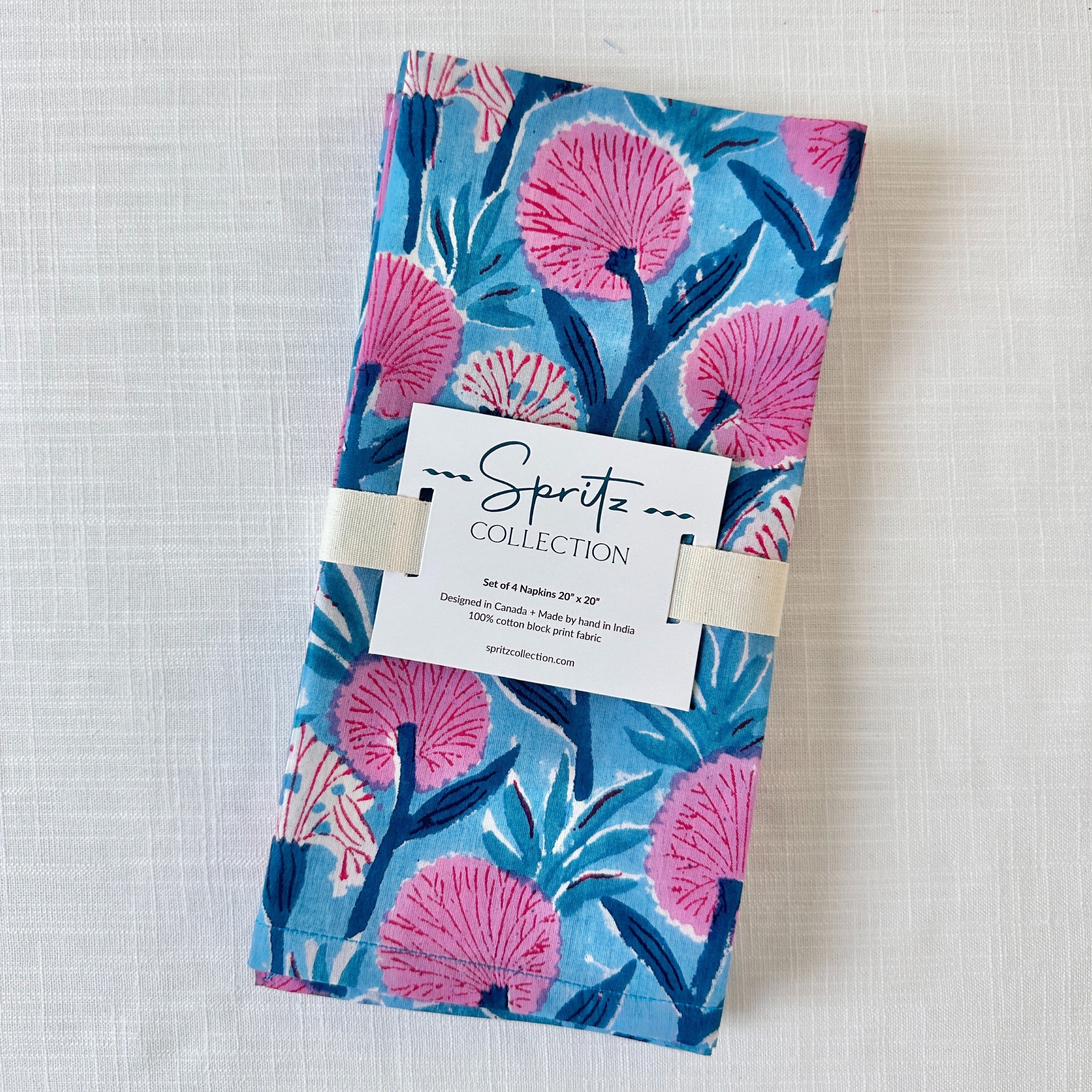 Cerise Napkins, Set of 4