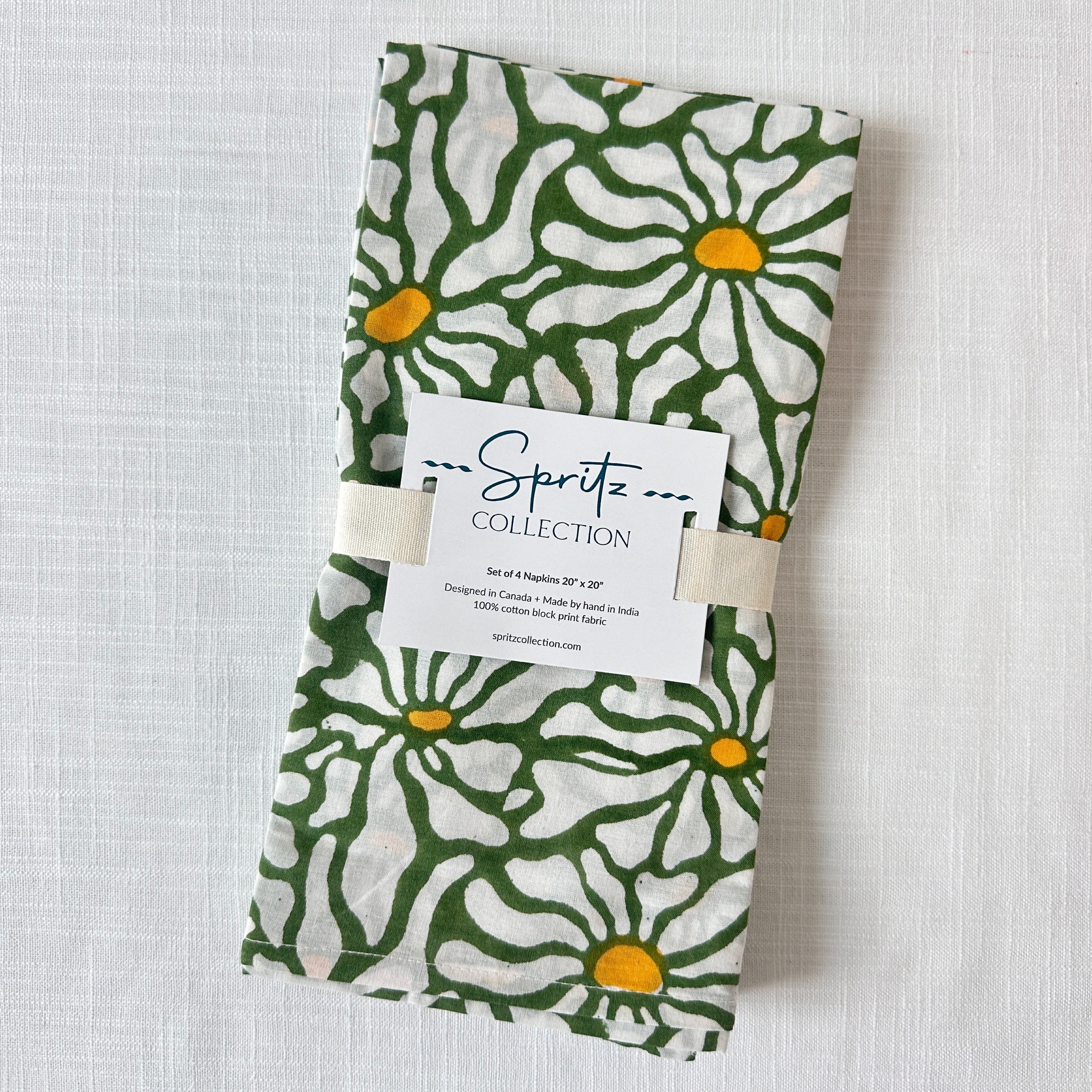 Daisy Napkins, Set of 4