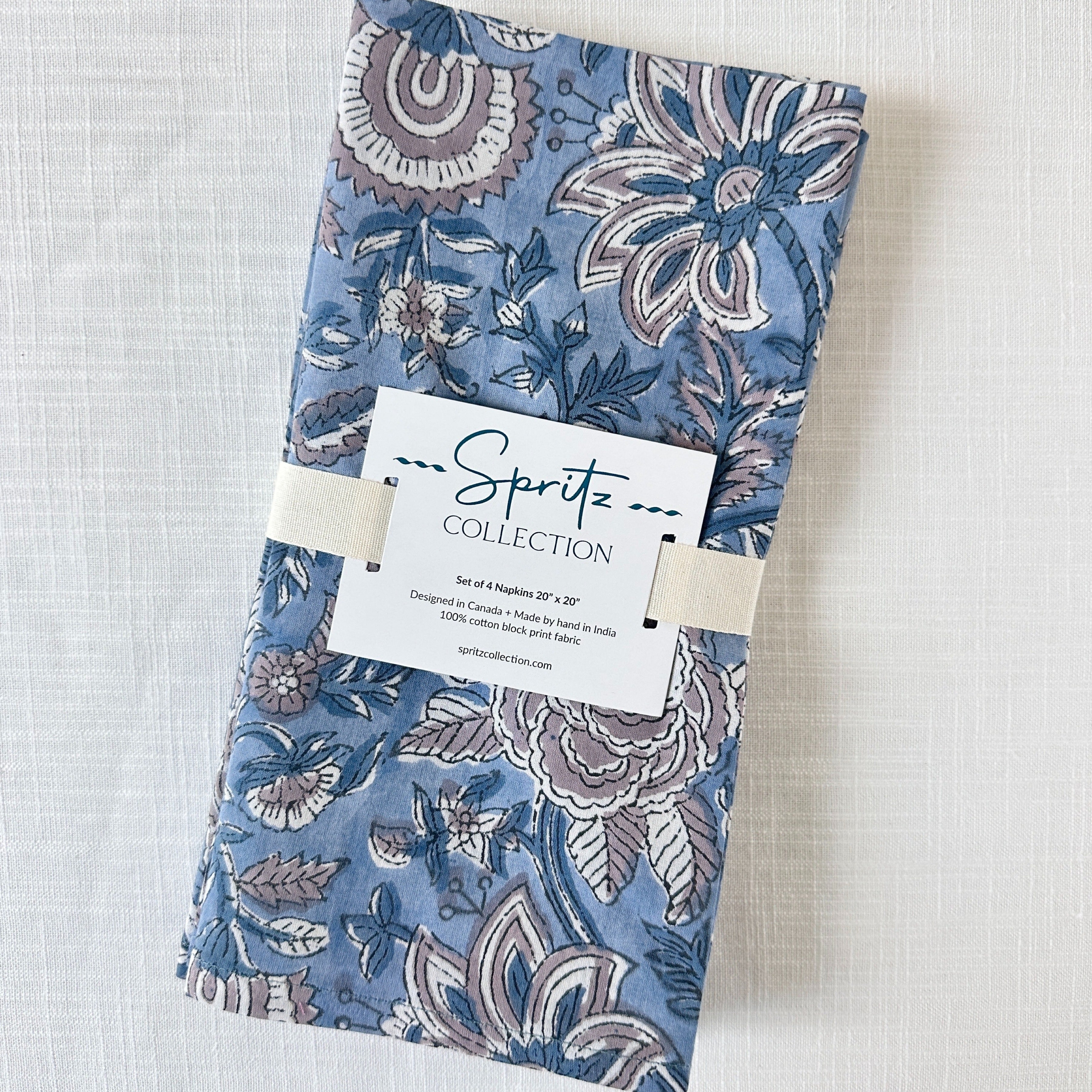 Smoke Napkins, Set of 4
