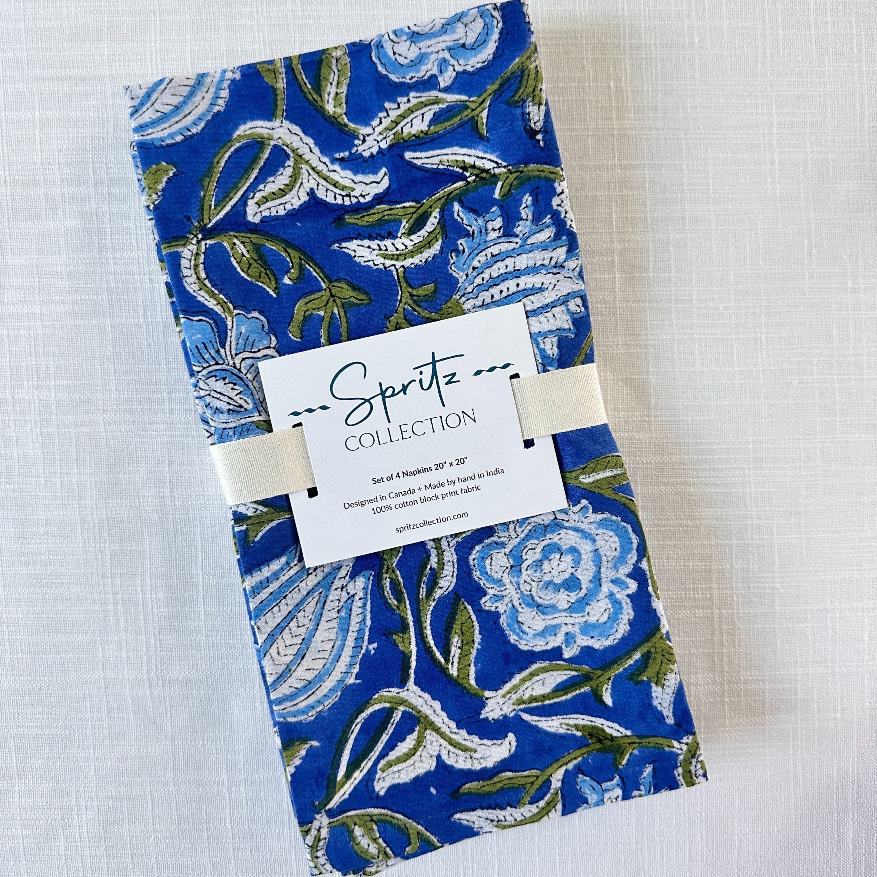 Sapphire Napkins, Set of 4