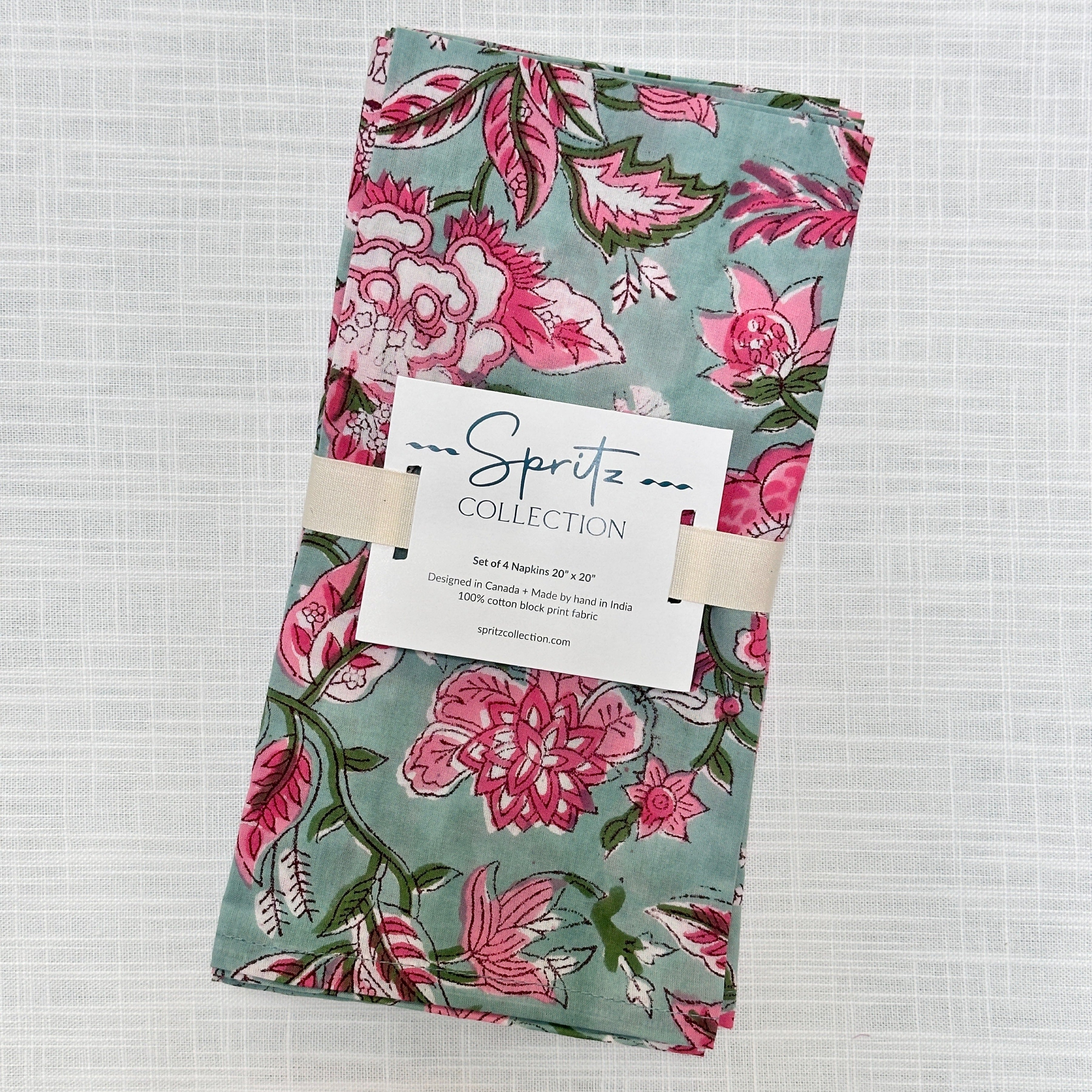 Fuchsia Napkins, Set of 4
