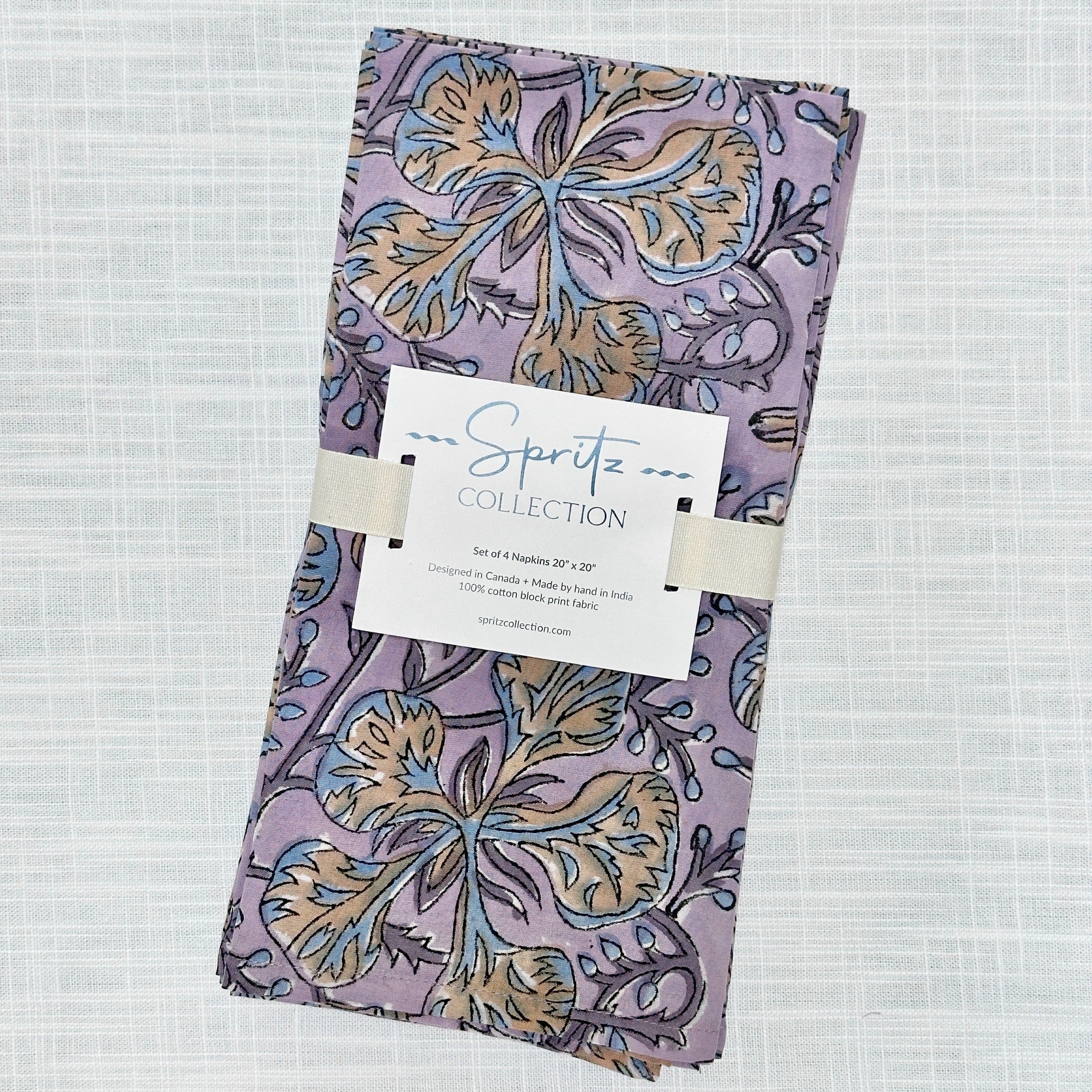 Mauve Napkins, Set of 4