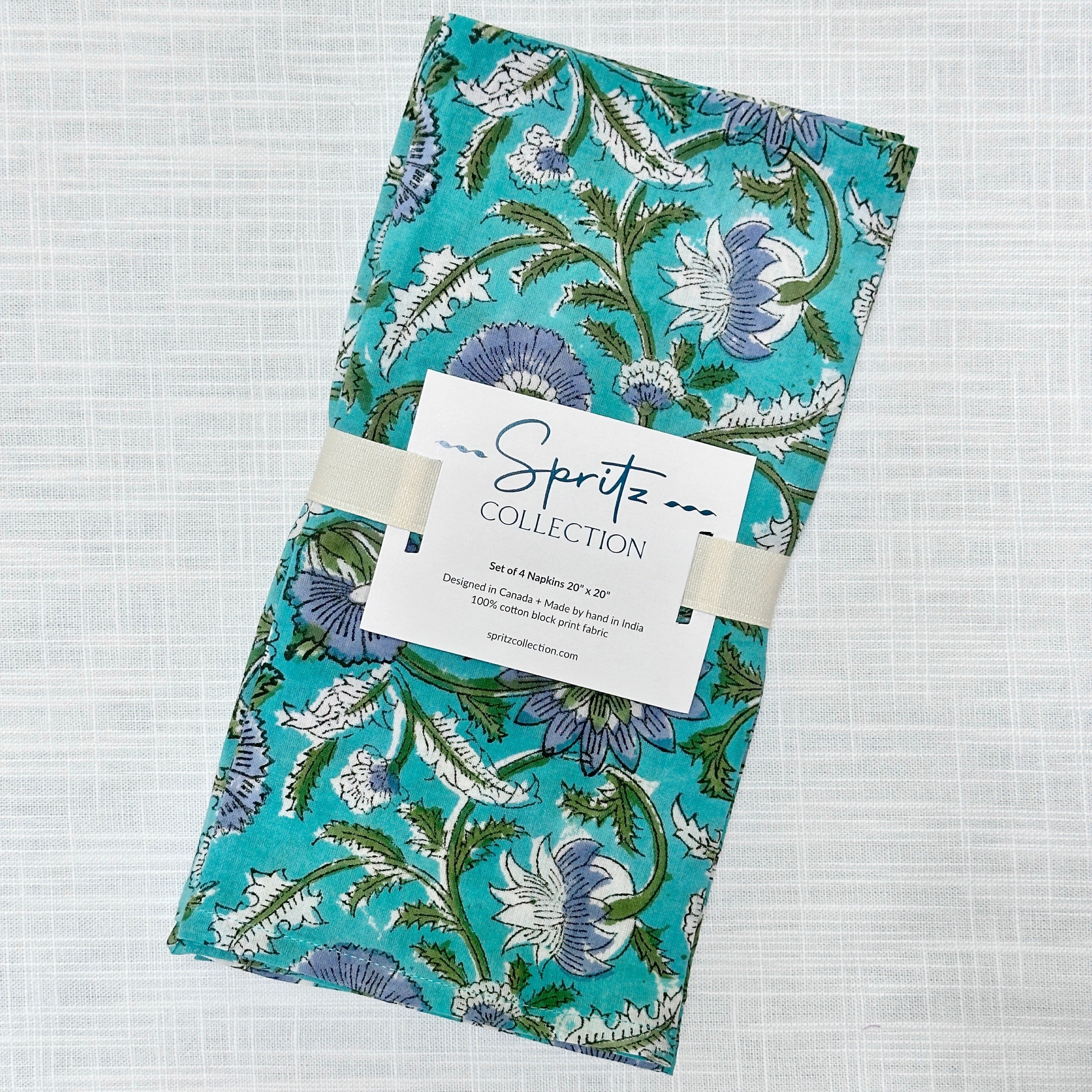 Seaglass Napkins, Set of 4