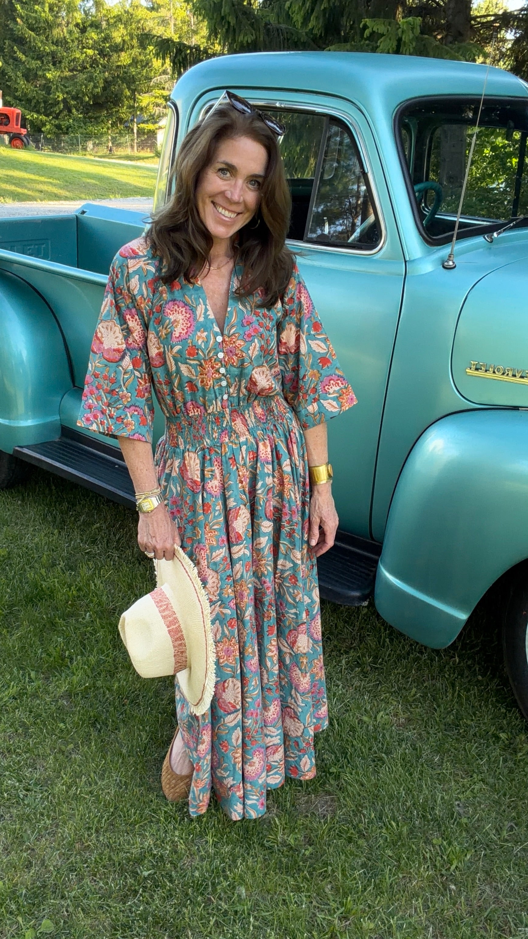 Oasis Dress - Azure