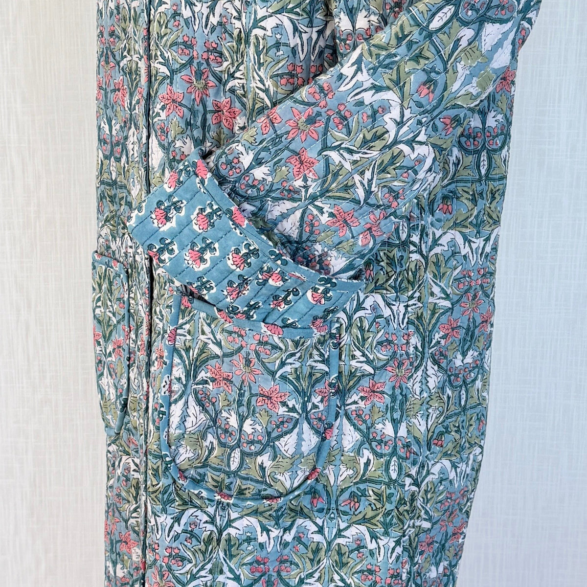 Lounge Robe / Dock Coat - Trellis