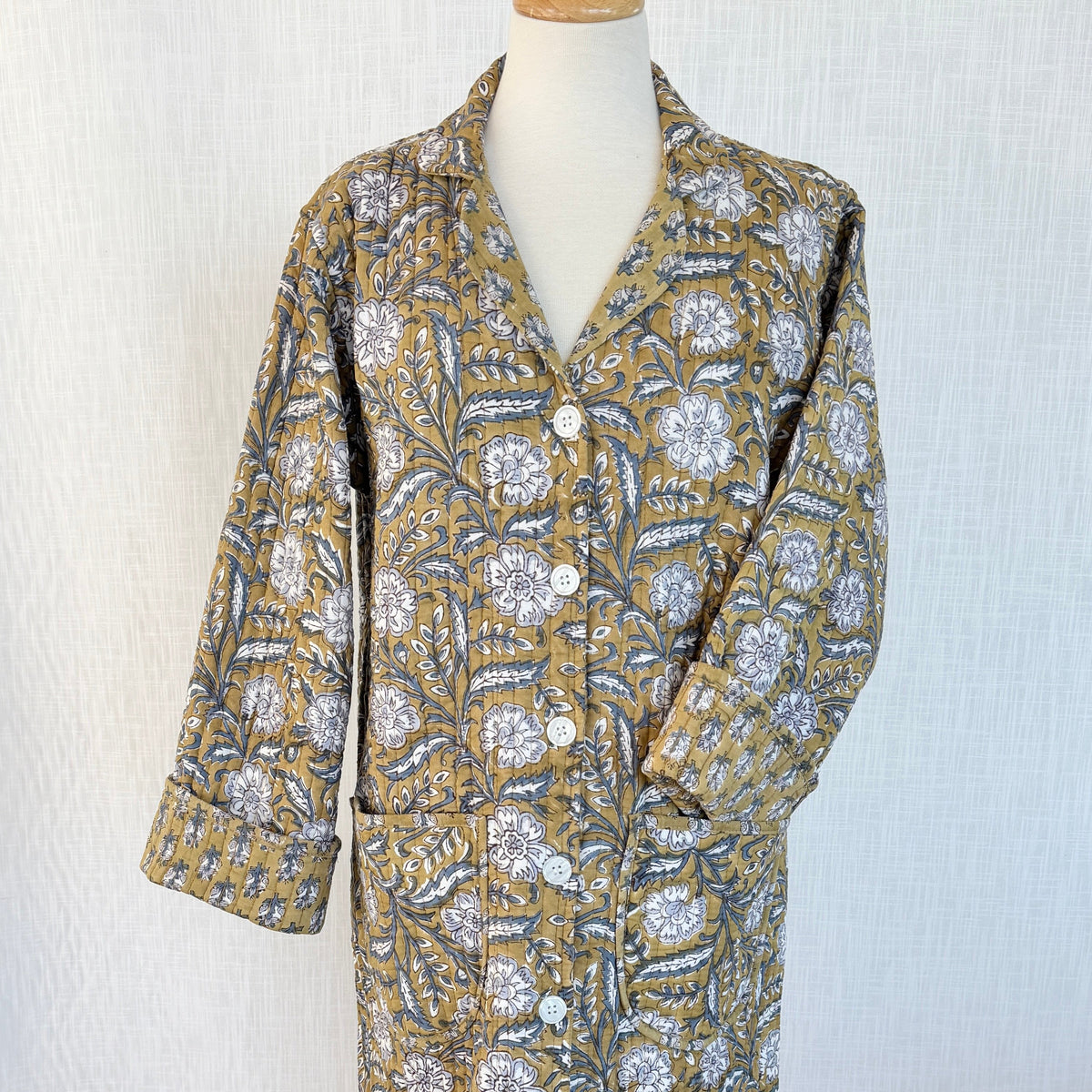 Lounge Robe / Dock Coat - Dijon