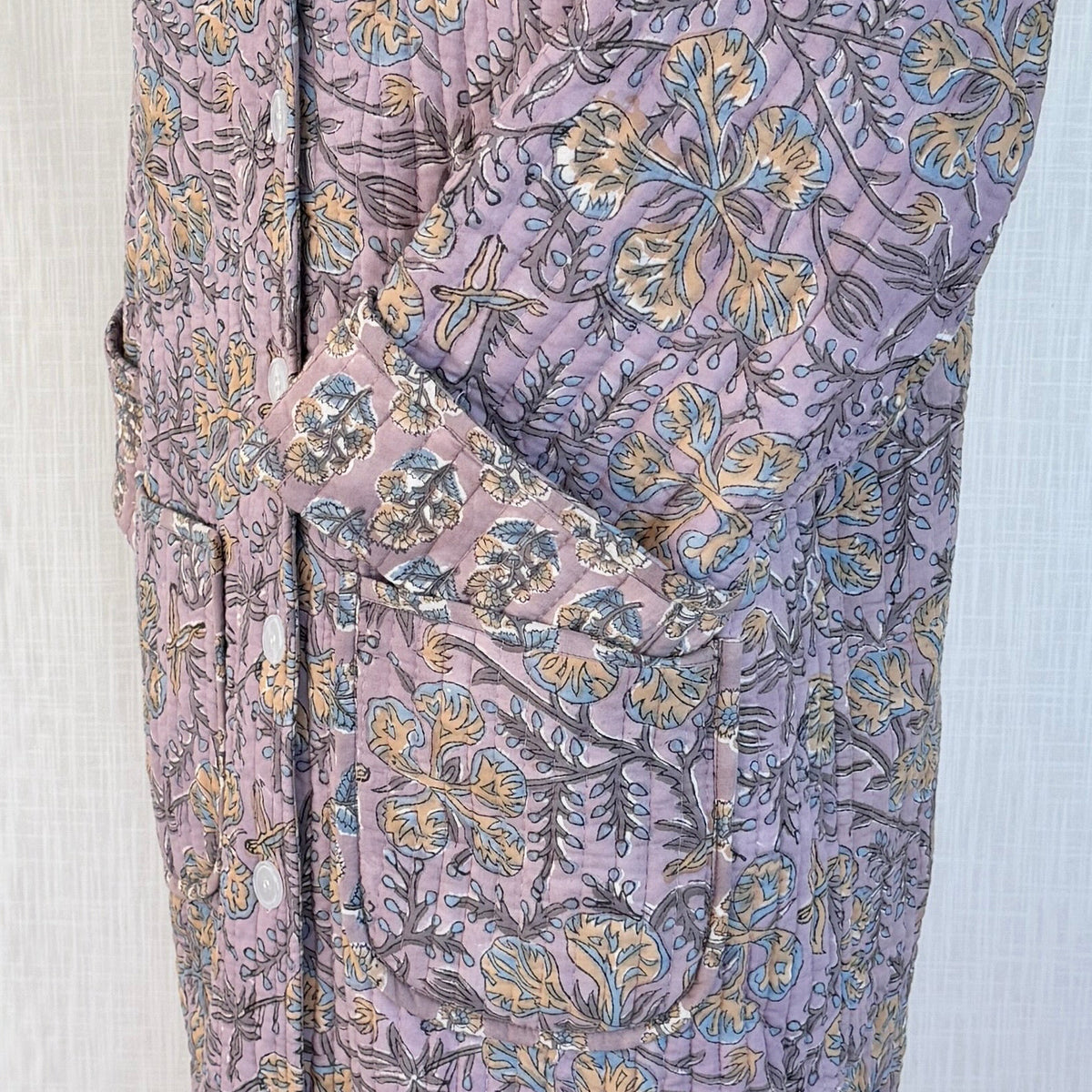 Lounge Robe / Dock Coat - Mauve