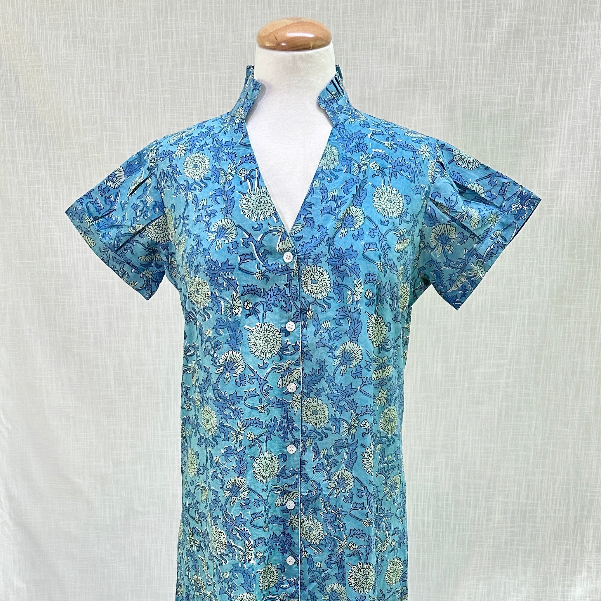 Cabana Dress - Azure