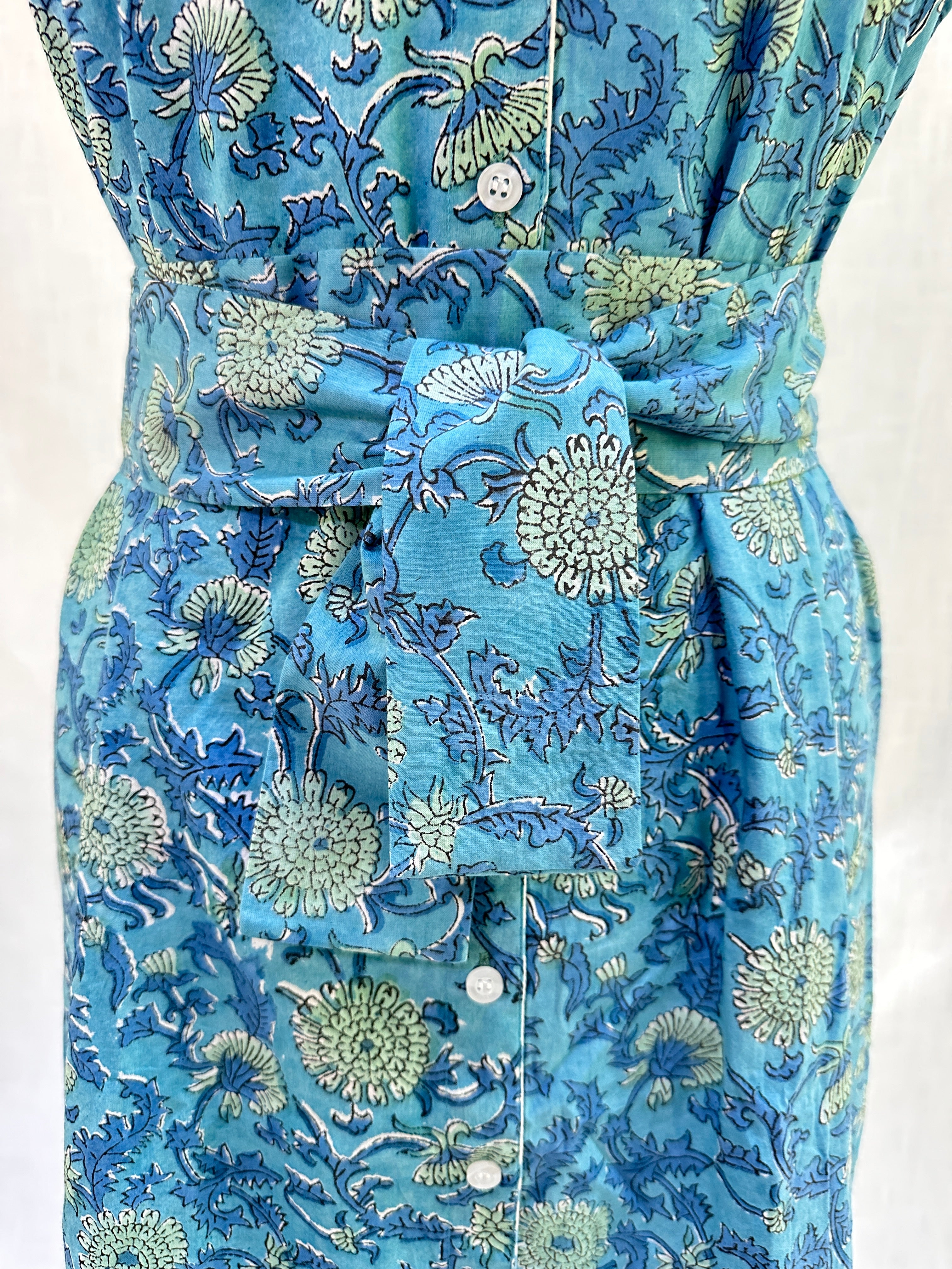 Cabana Dress - Azure