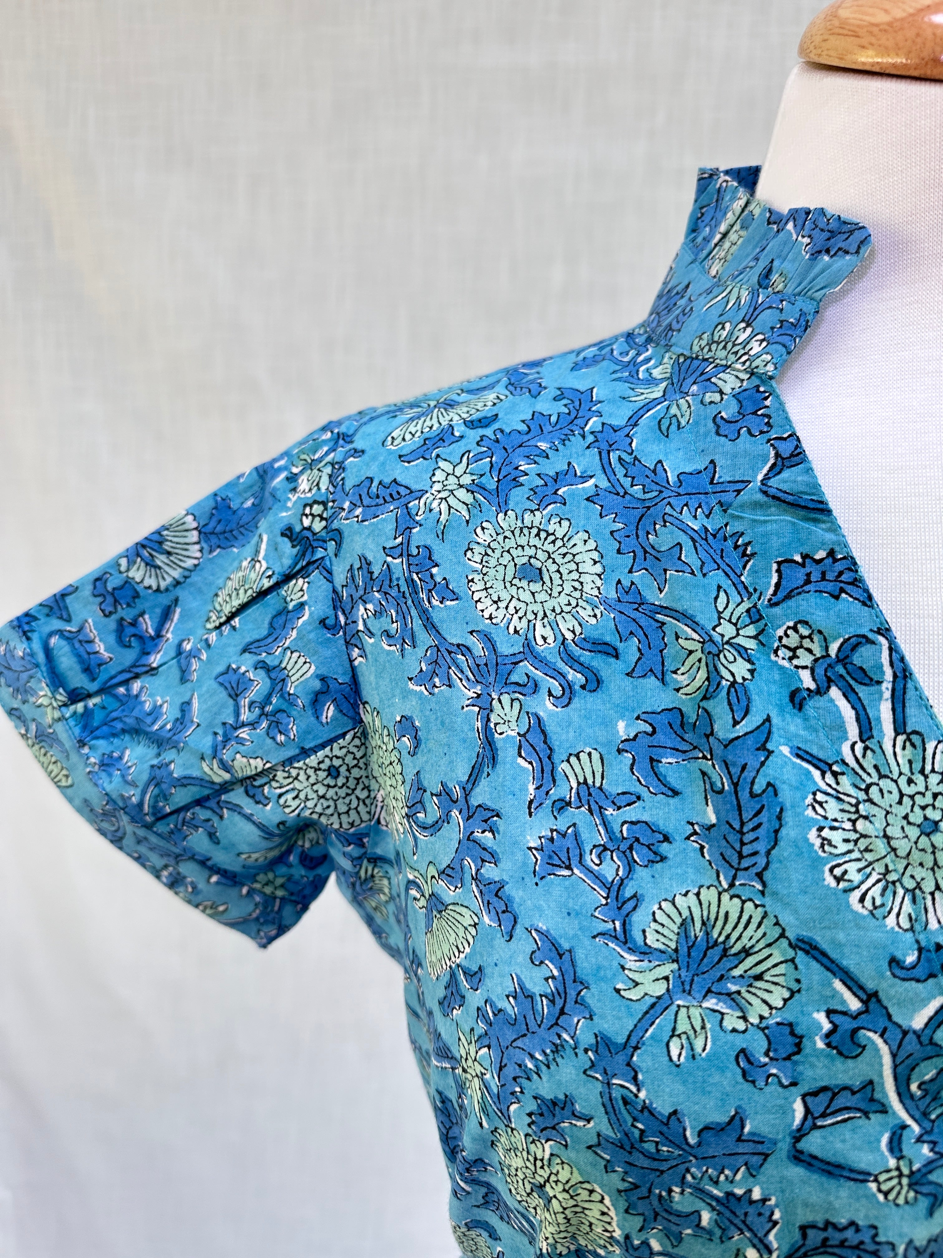 Cabana Dress - Azure