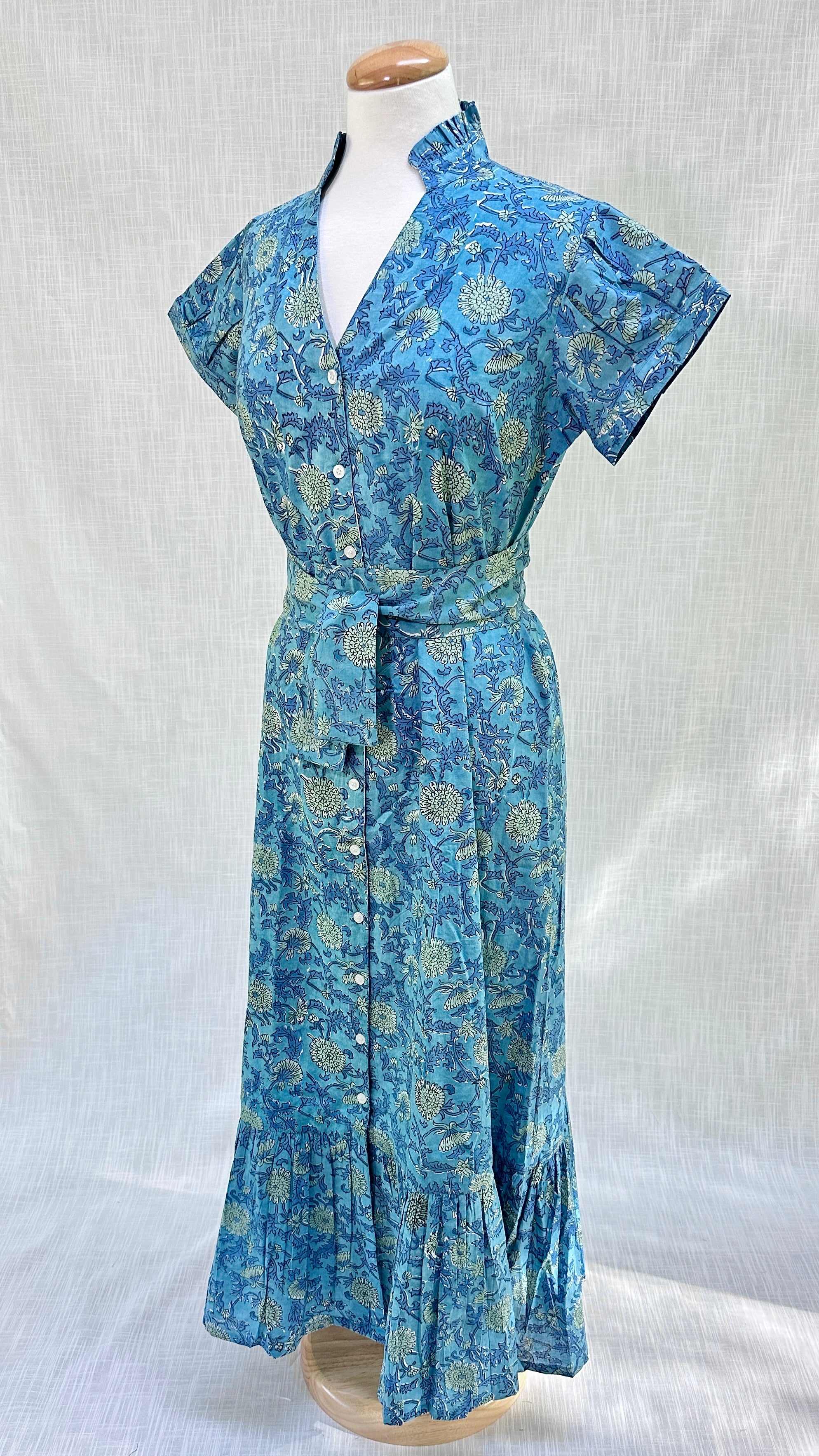 Cabana Dress - Azure