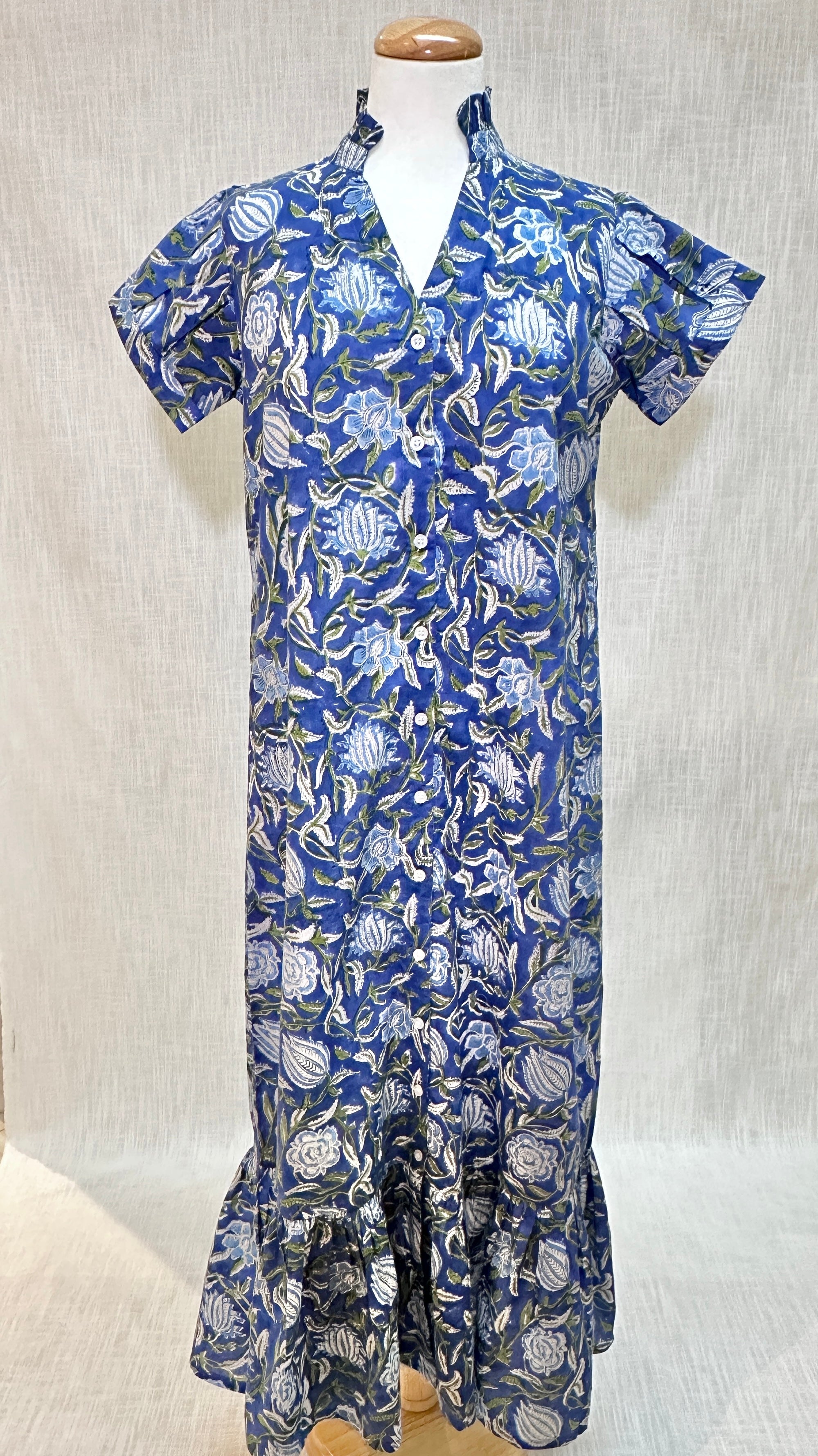Cabana Dress - Sapphire