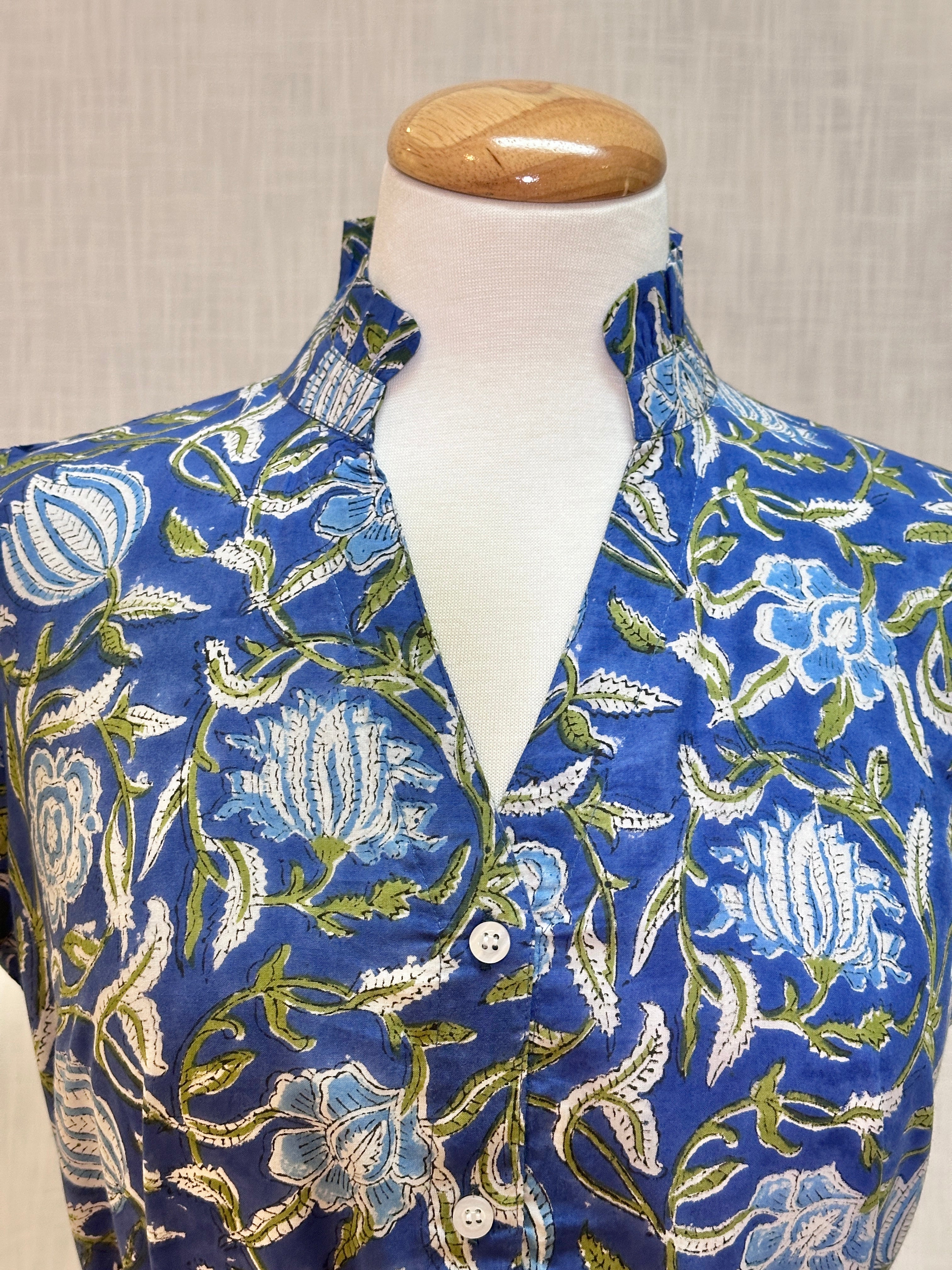 Cabana Dress - Sapphire