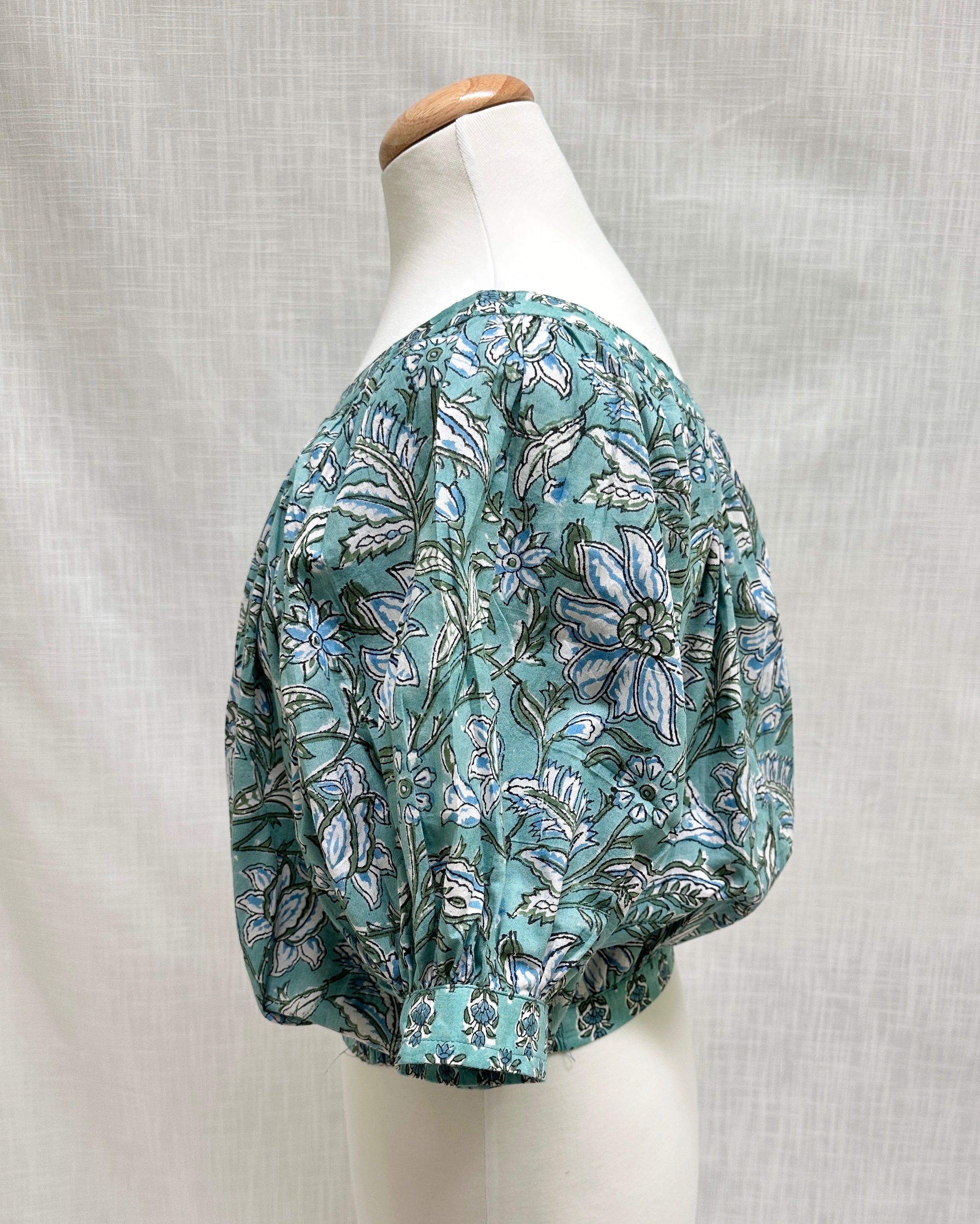 Solstice Blouse - Sea Foam
