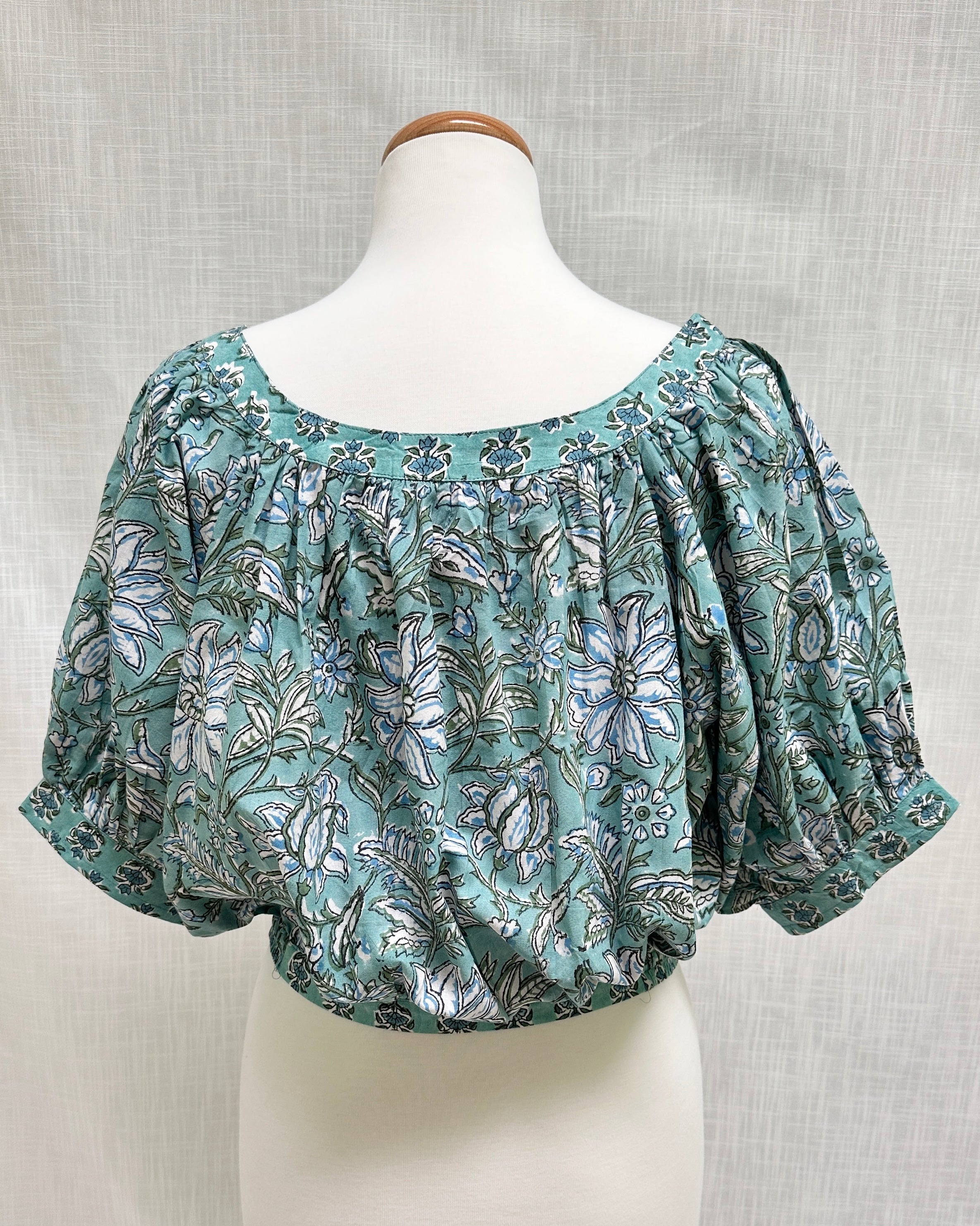 Solstice Blouse - Sea Foam