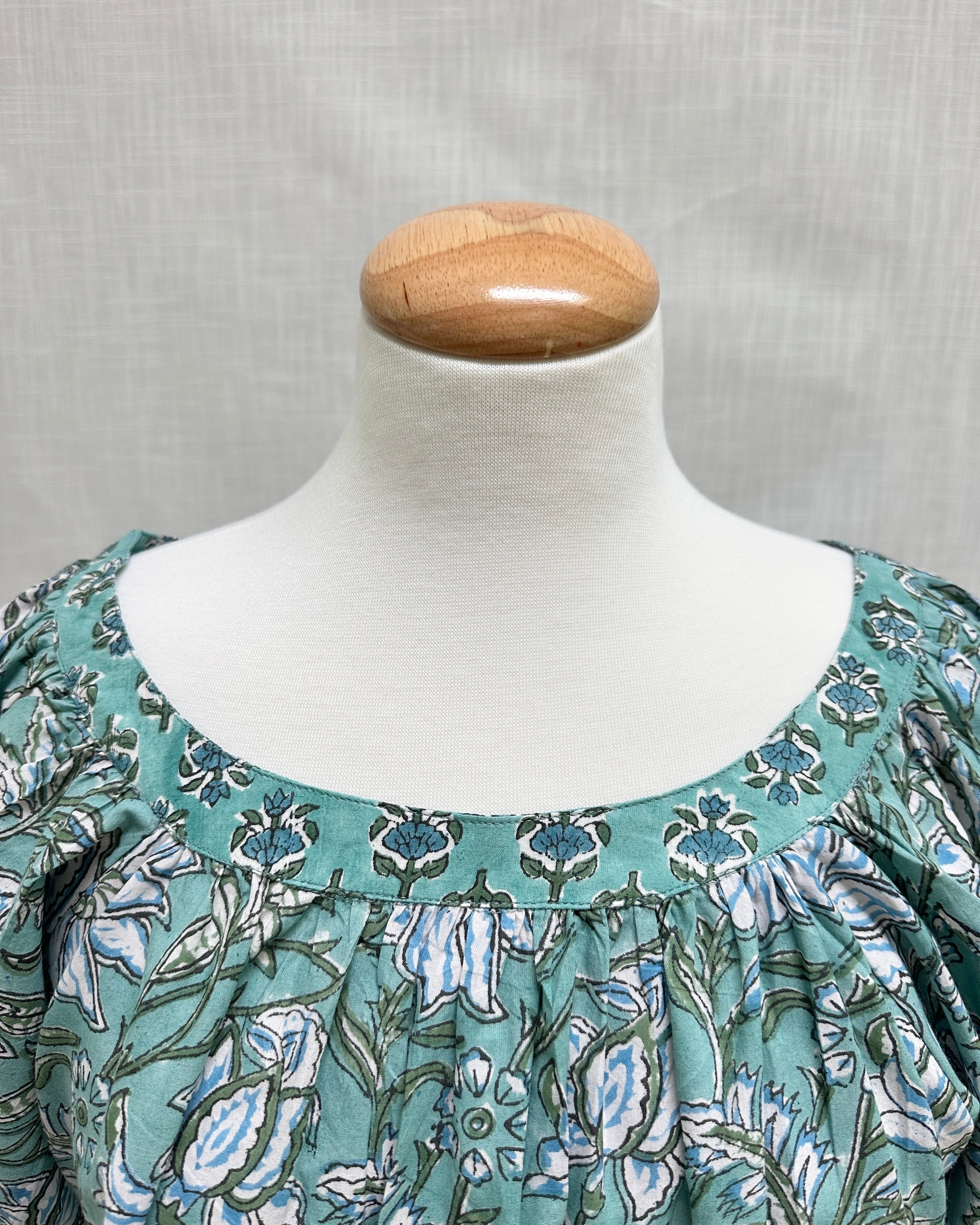 Solstice Blouse - Sea Foam