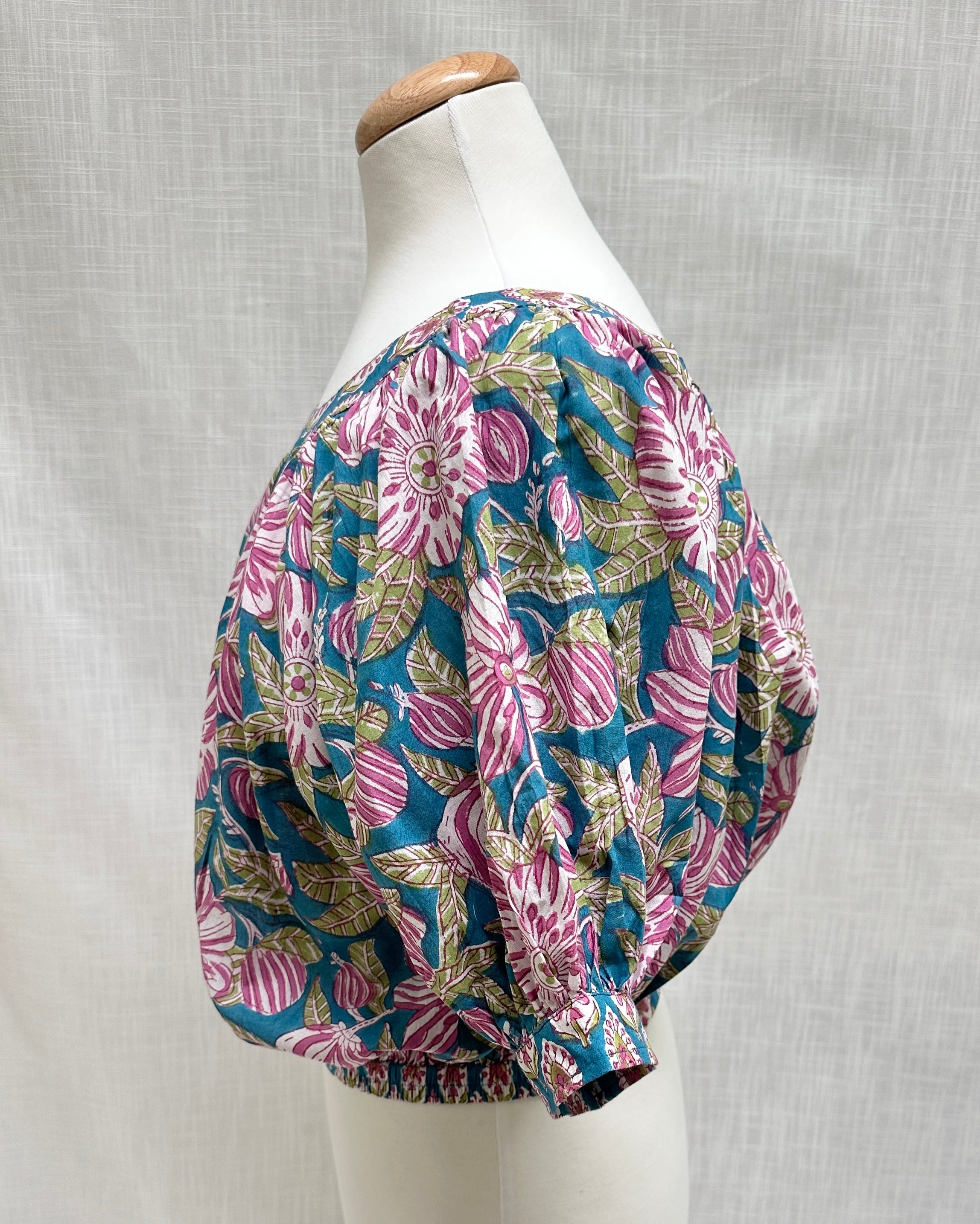 Solstice Blouse - Peony