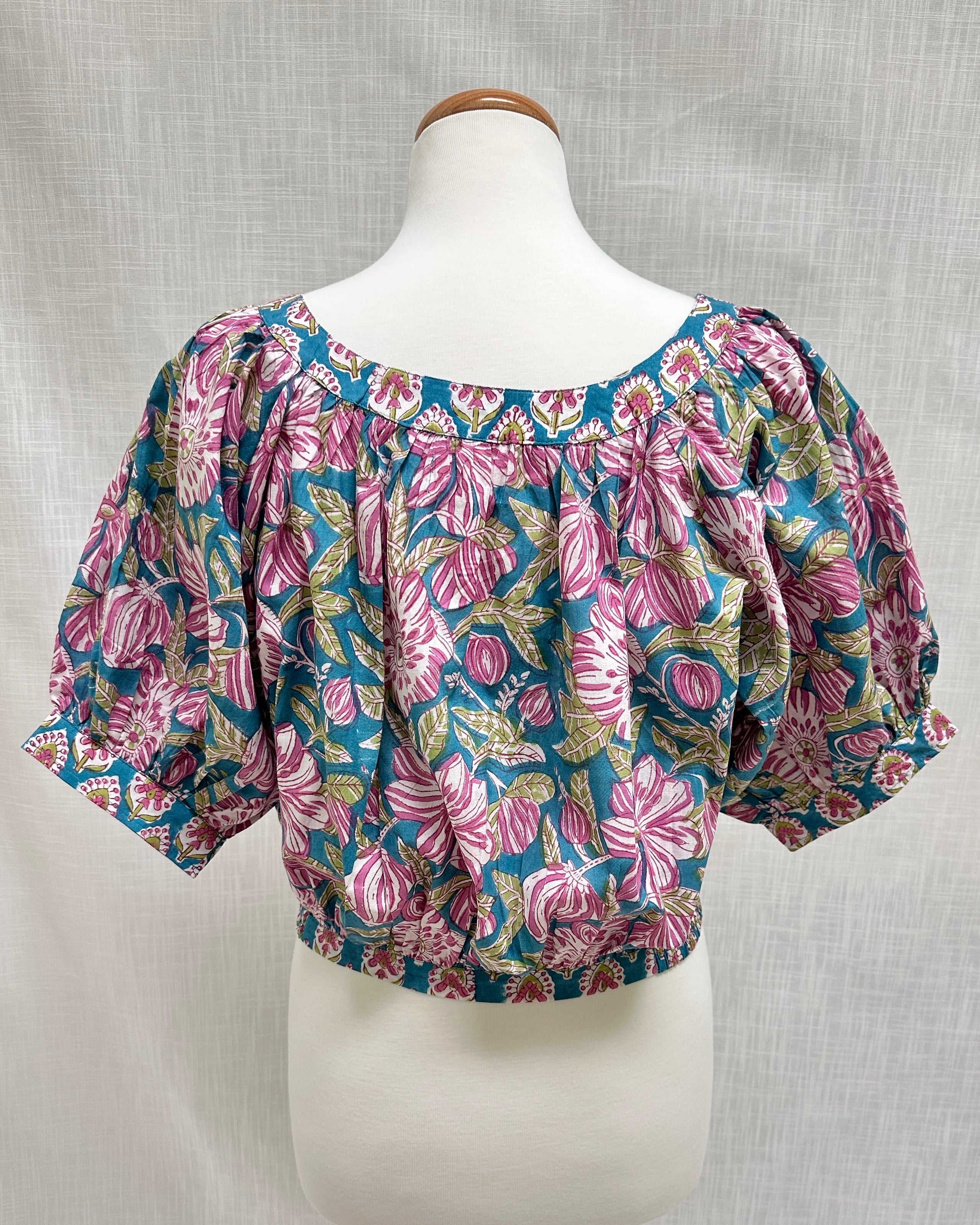 Solstice Blouse - Peony