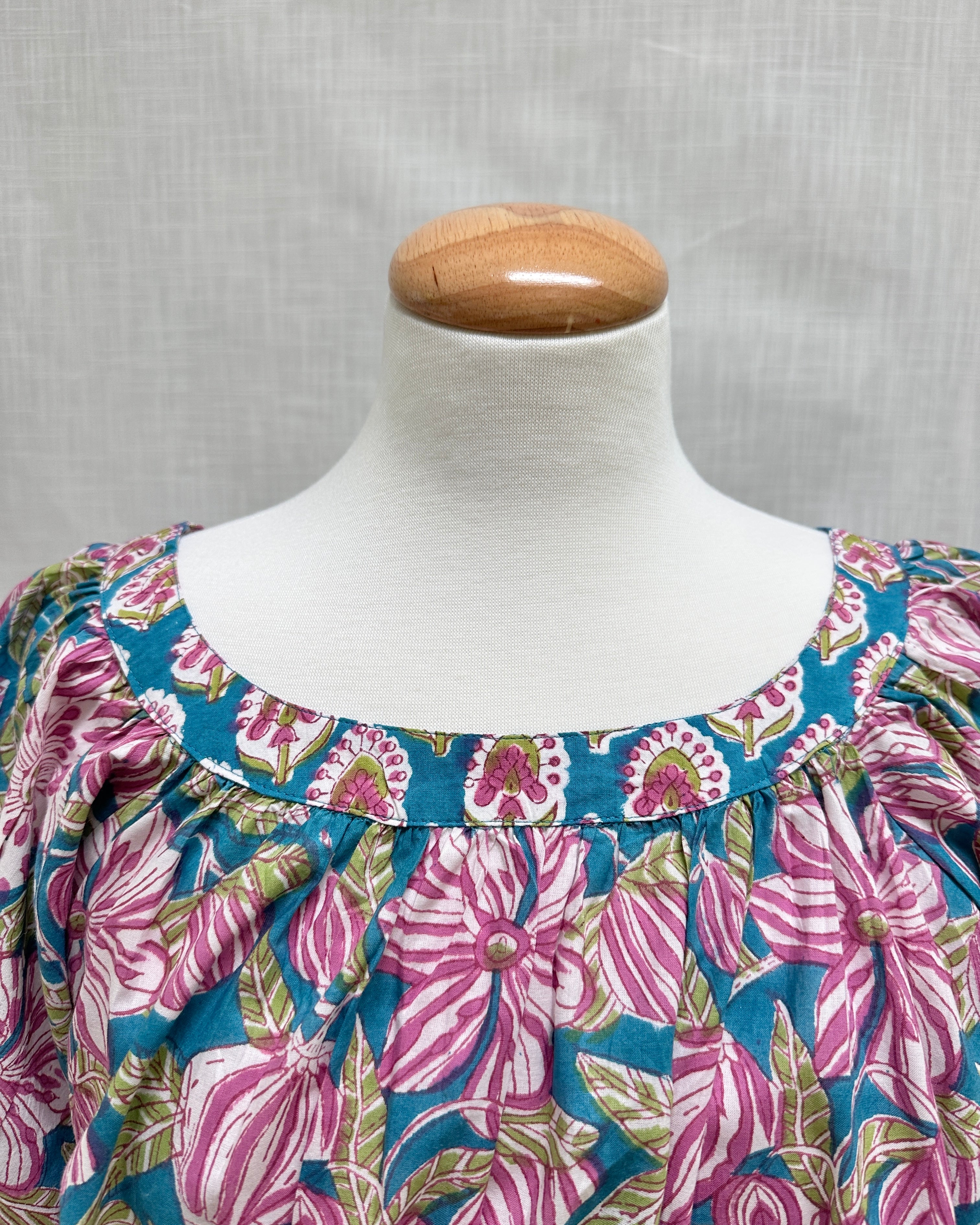 Solstice Blouse - Peony