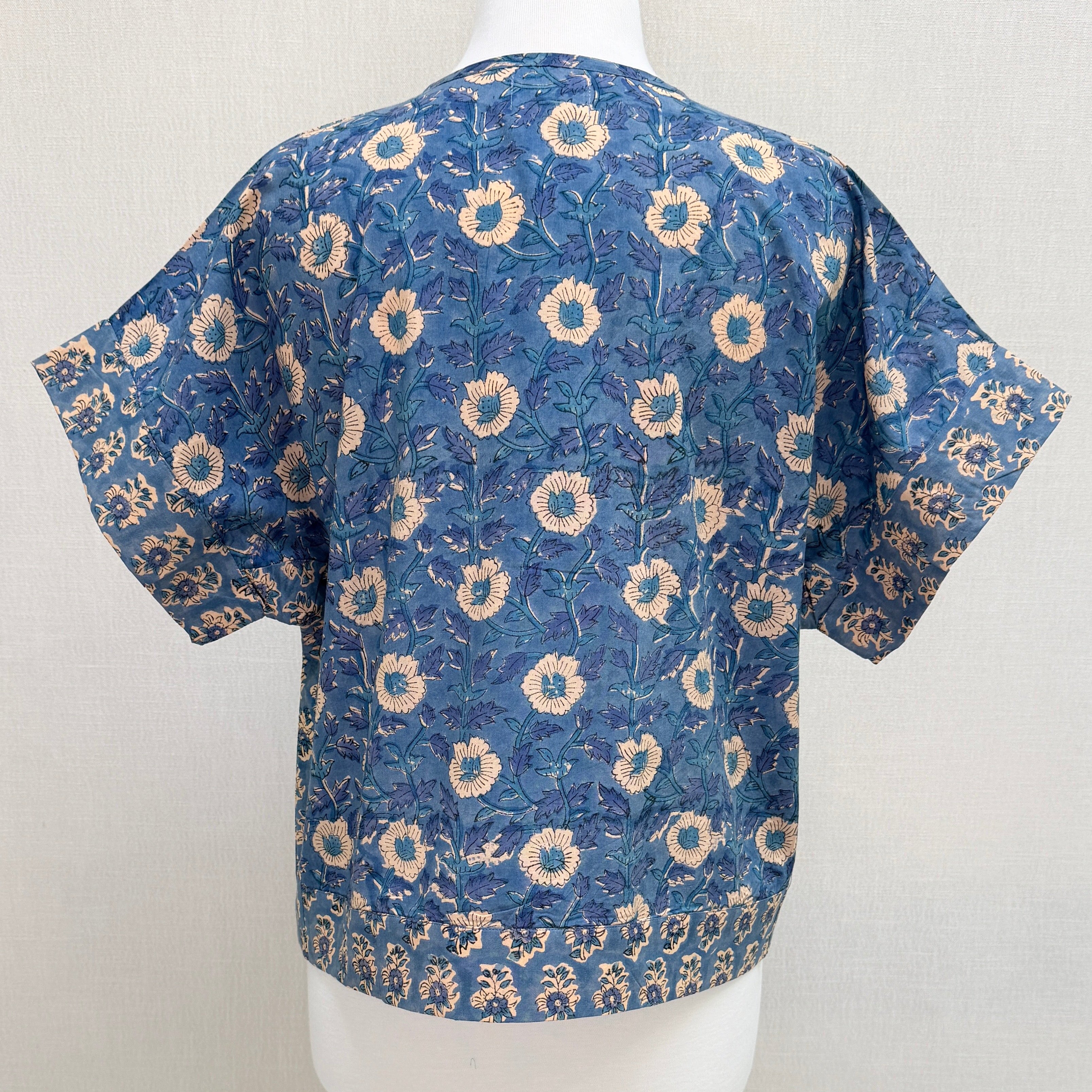 Picnic Blouse - Periwinkle