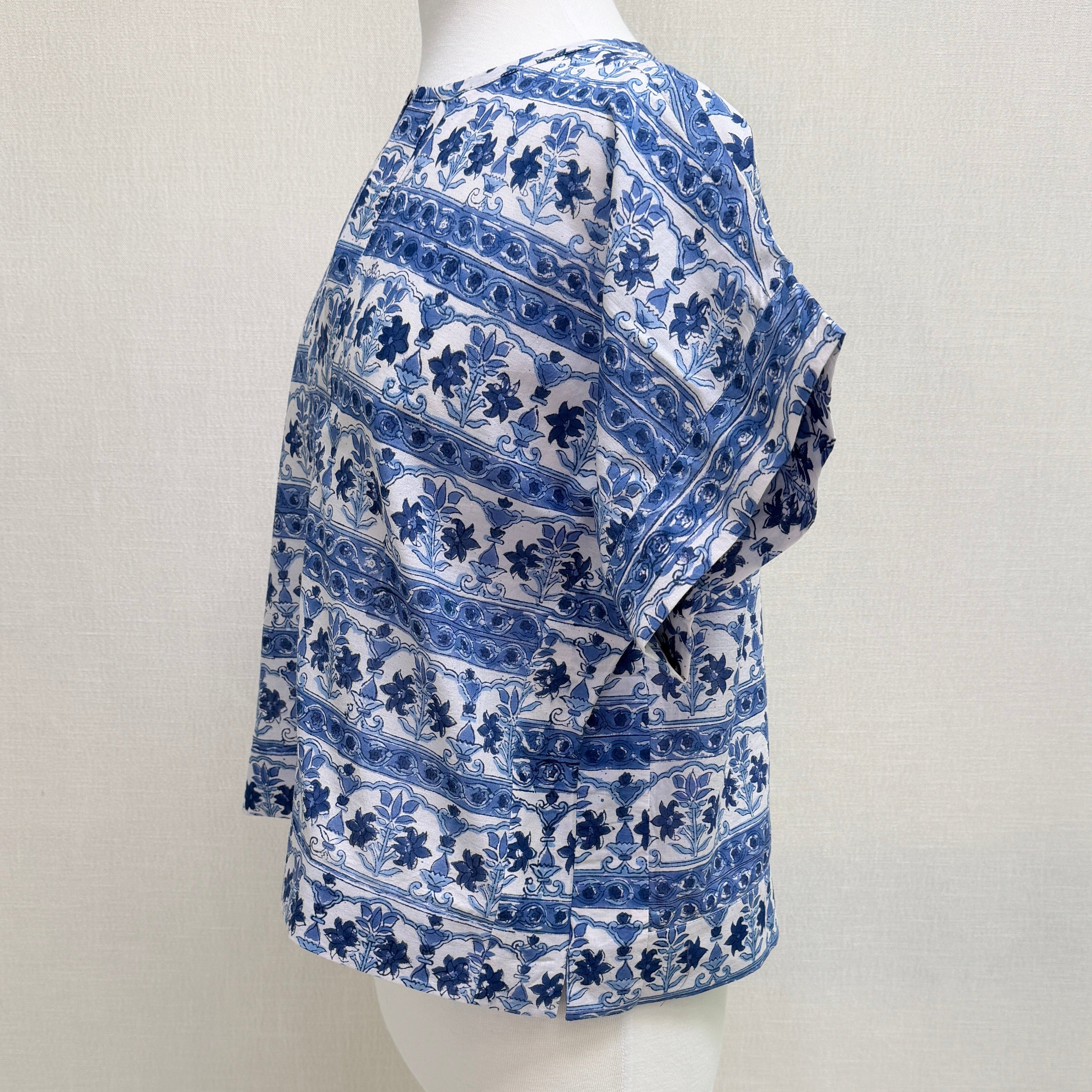 Picnic Blouse - Wedgwood