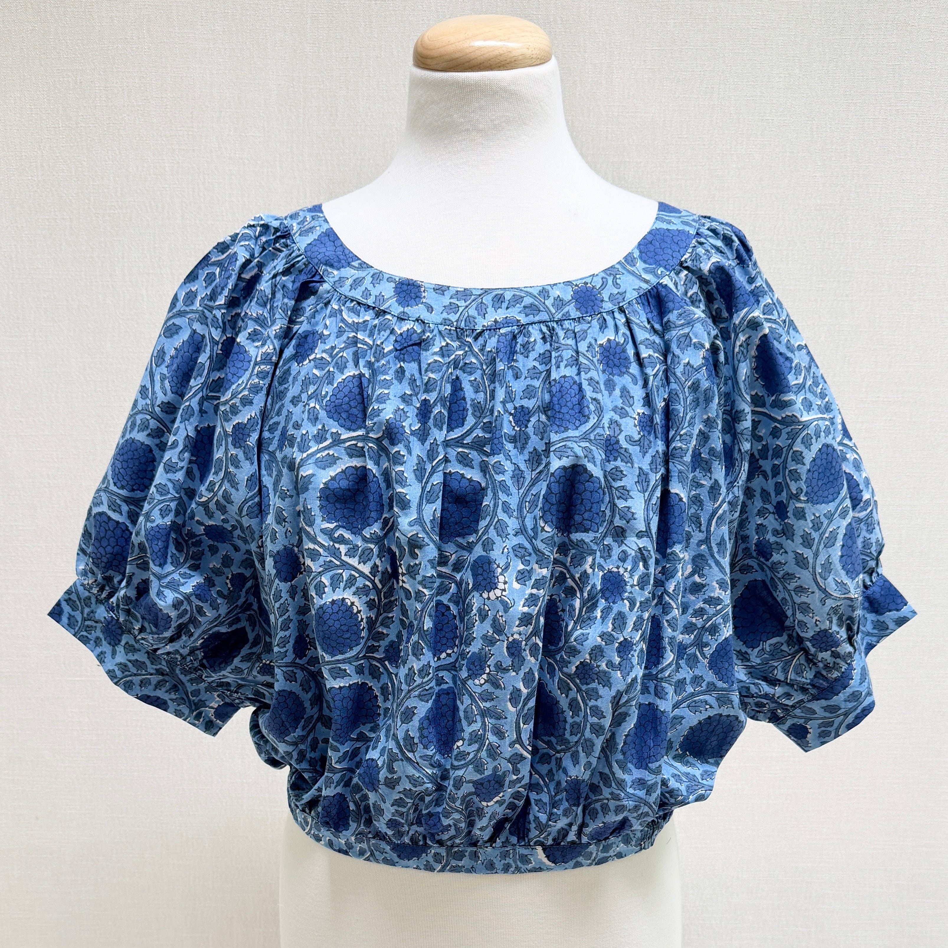 Solstice Blouse - Sapphire
