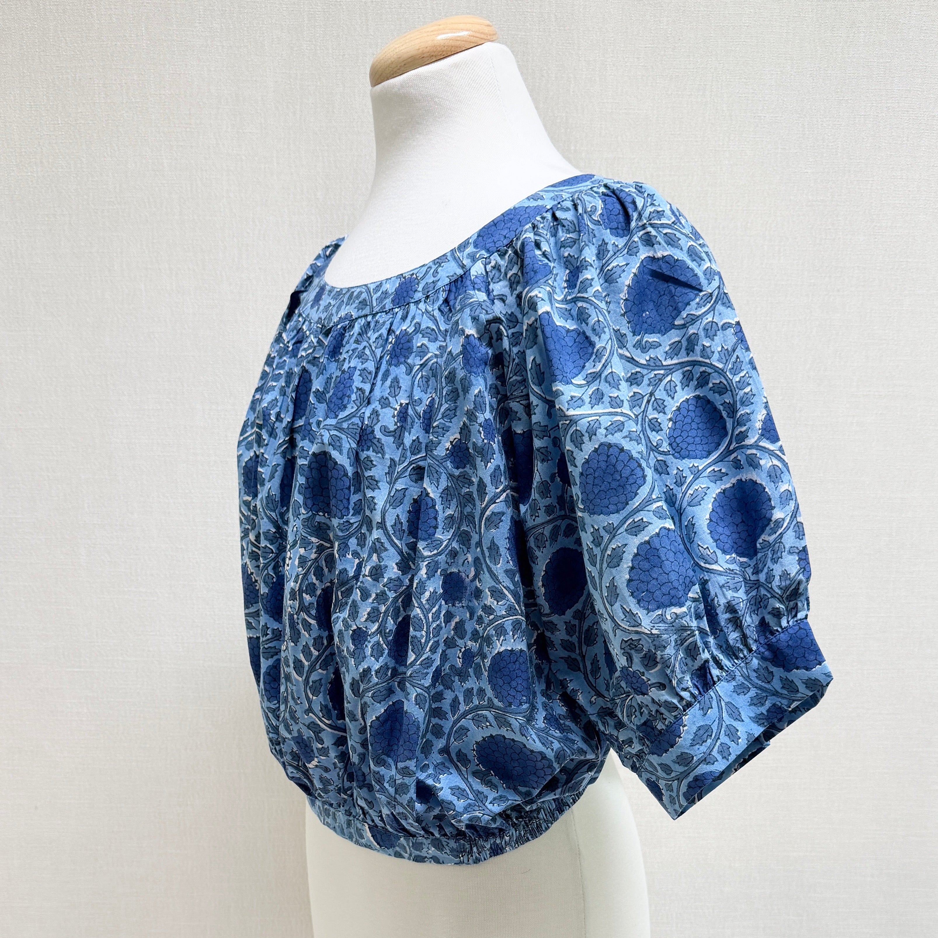 Solstice Blouse - Sapphire