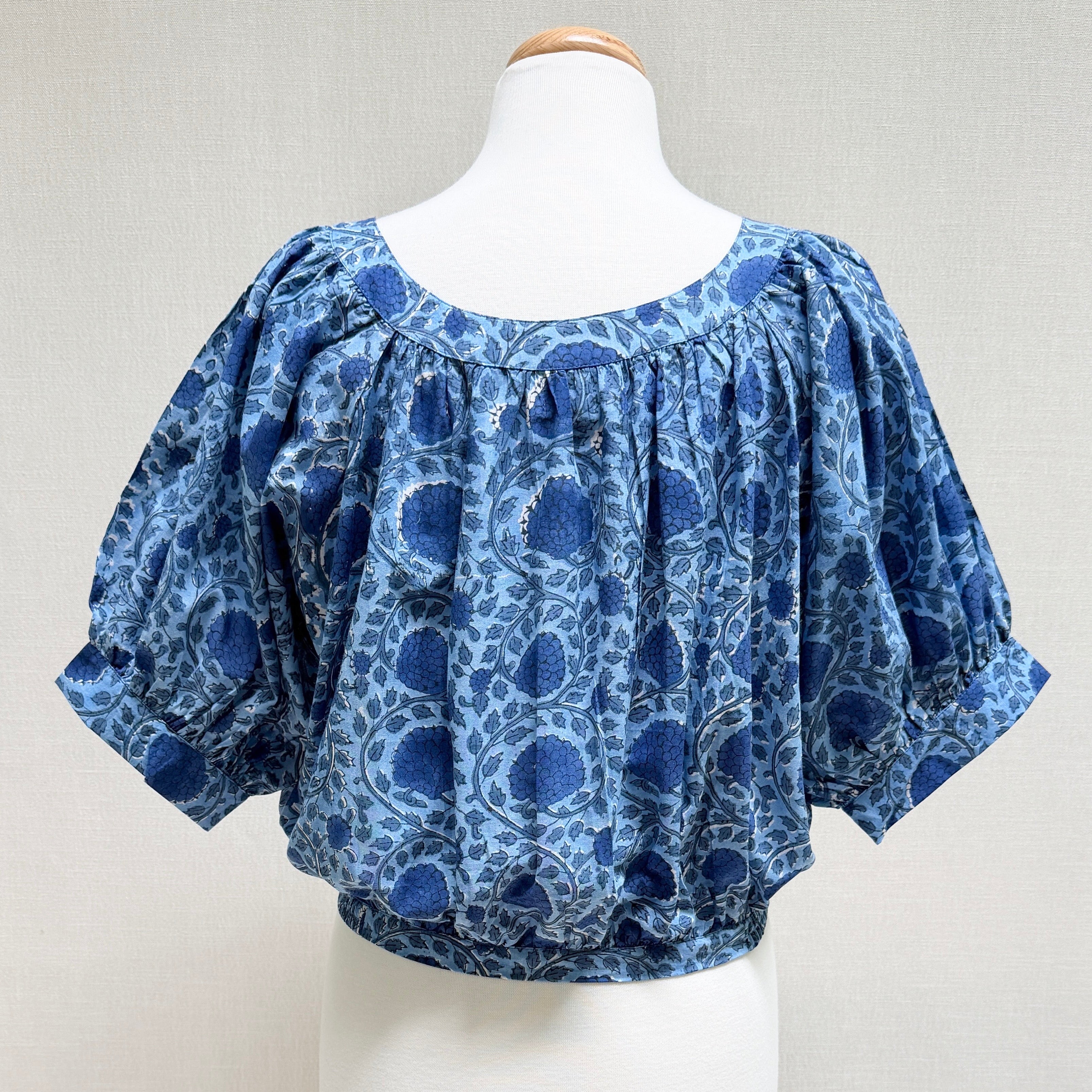 Solstice Blouse - Sapphire