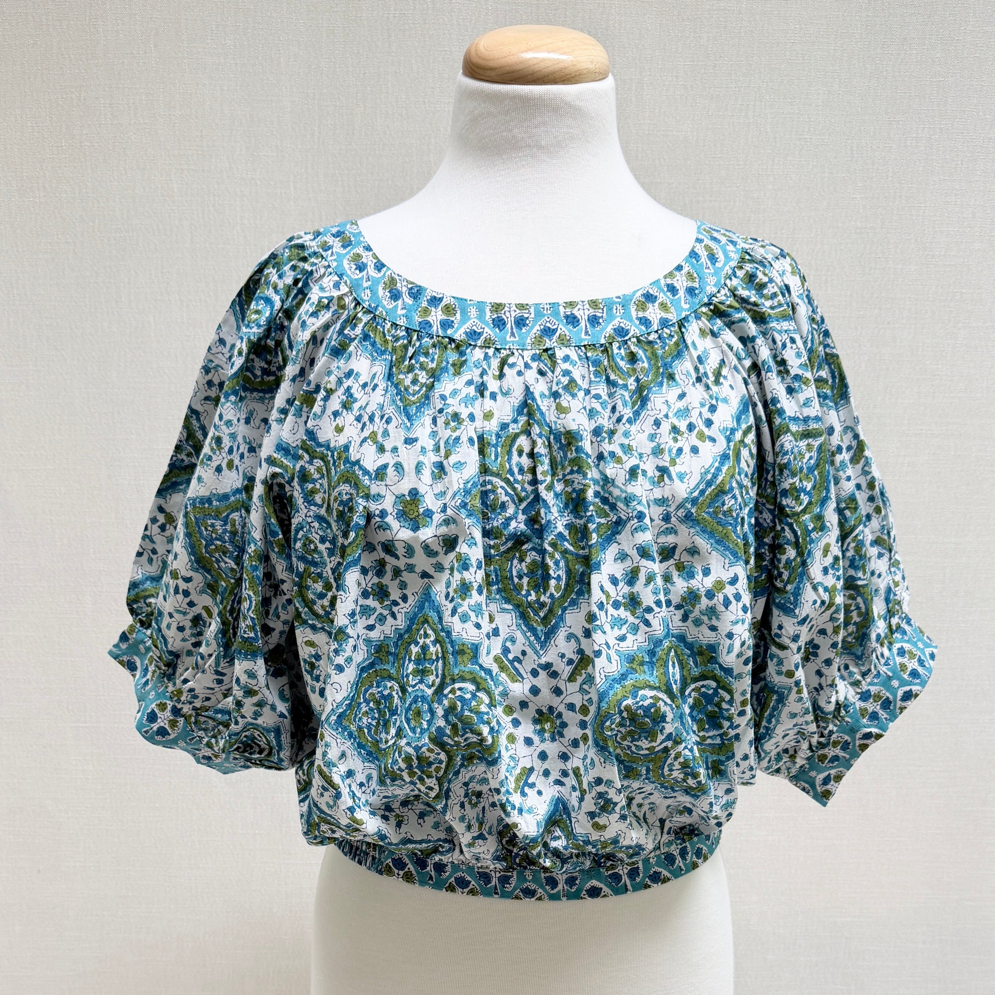 Solstice Blouse - Pool