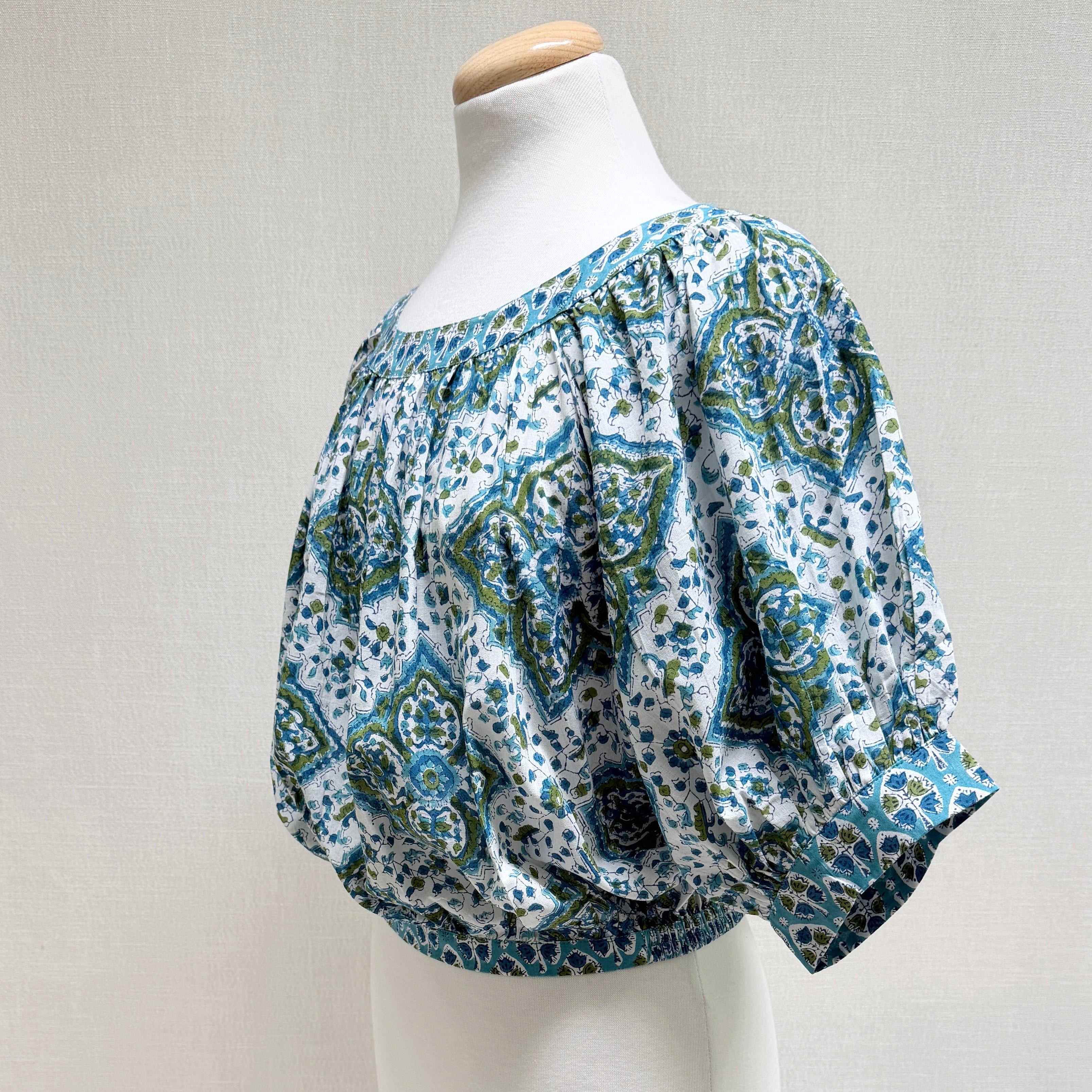 Solstice Blouse - Pool