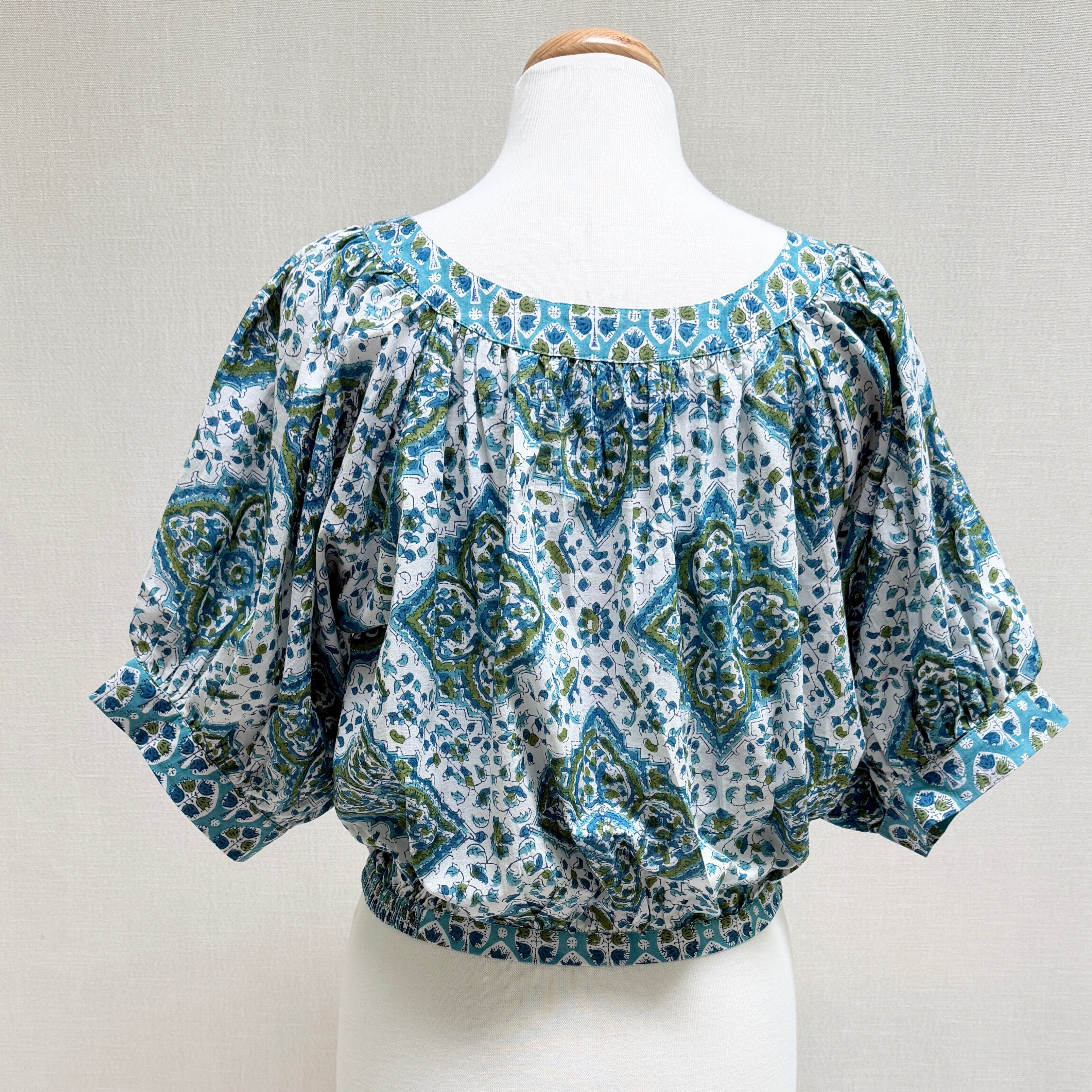 Solstice Blouse - Pool