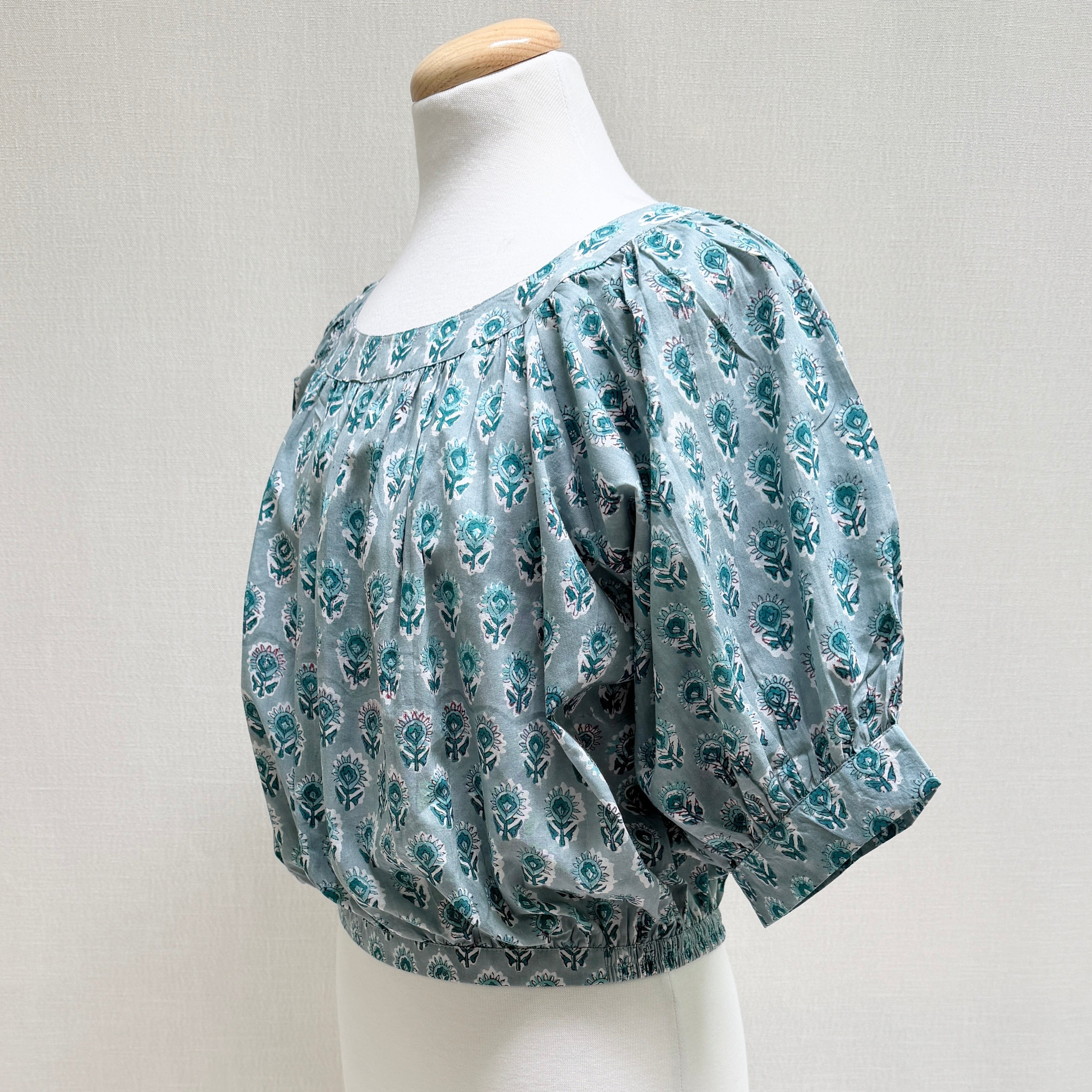 Solstice Blouse - Turquoise