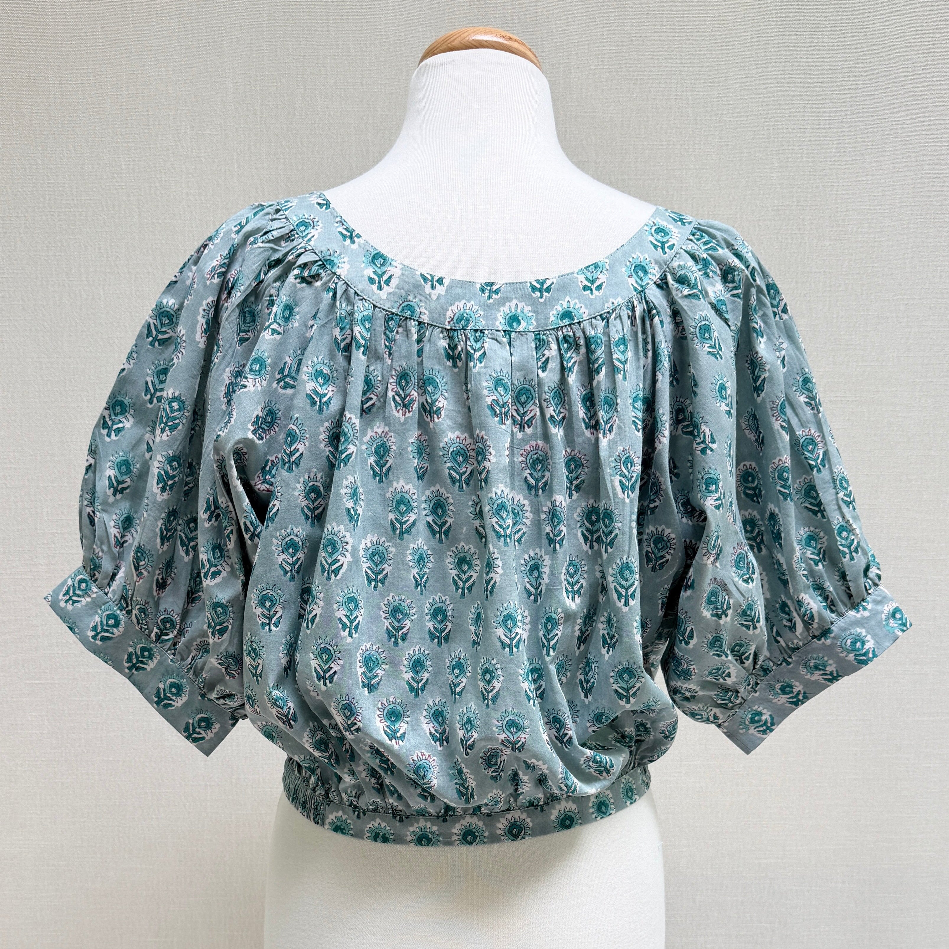 Solstice Blouse - Turquoise